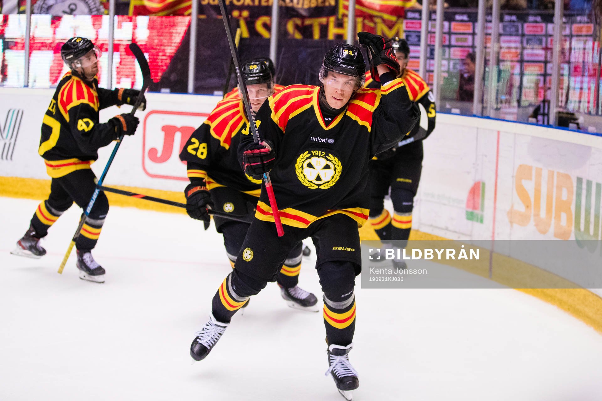 Brynäs Tomi Sallinen jublar