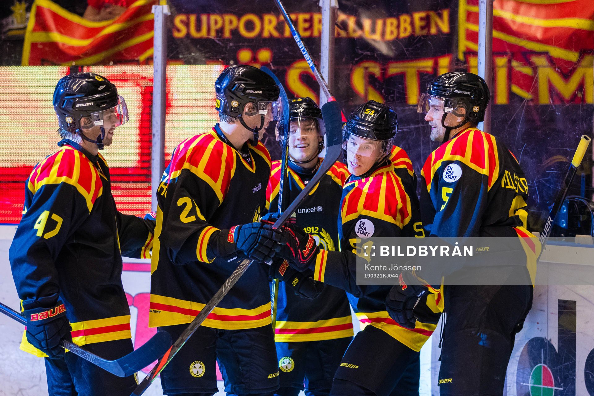 Brynäs Tomi Sallinen jublar