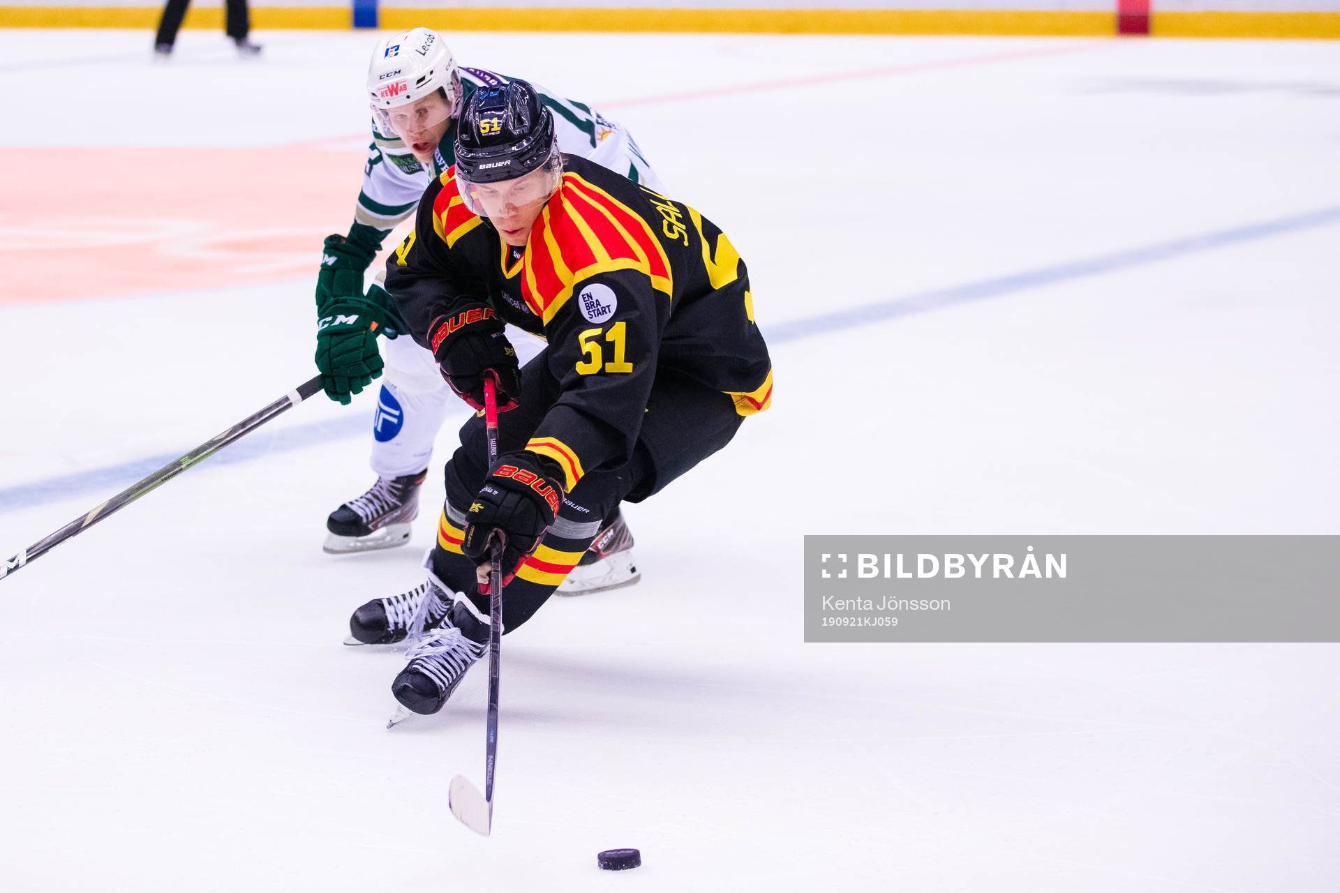 Brynäs Tomi Sallinen och Färjestads Daniel Viksten
