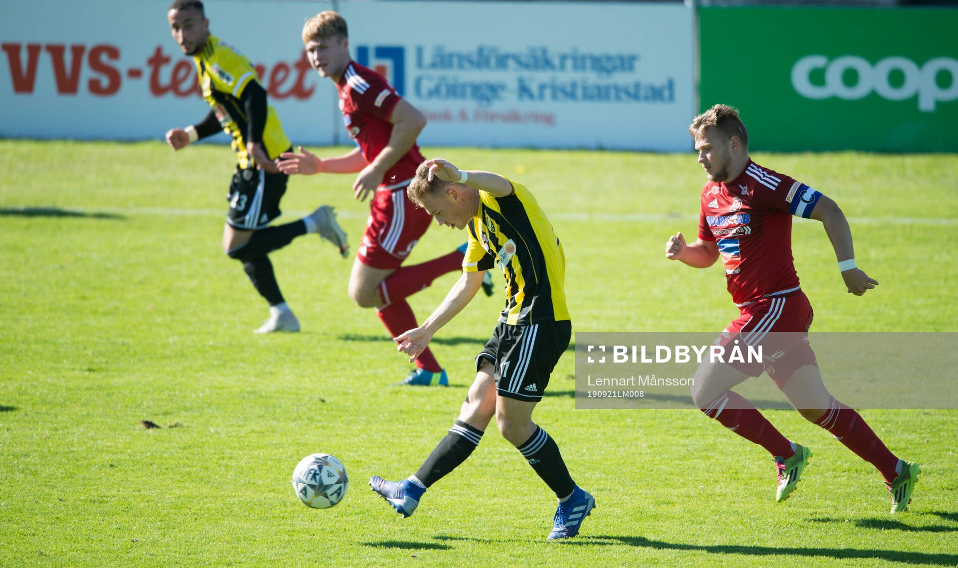i matchen i division 2 mellan IFK Hässleholm och Nässjö
