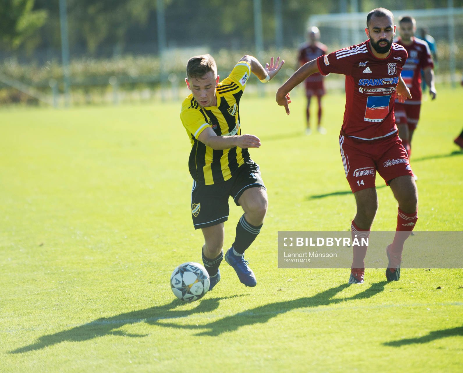  i matchen i division 2 mellan IFK Hässleholm och Nässjö i Hässleholm 21 september 2019.  