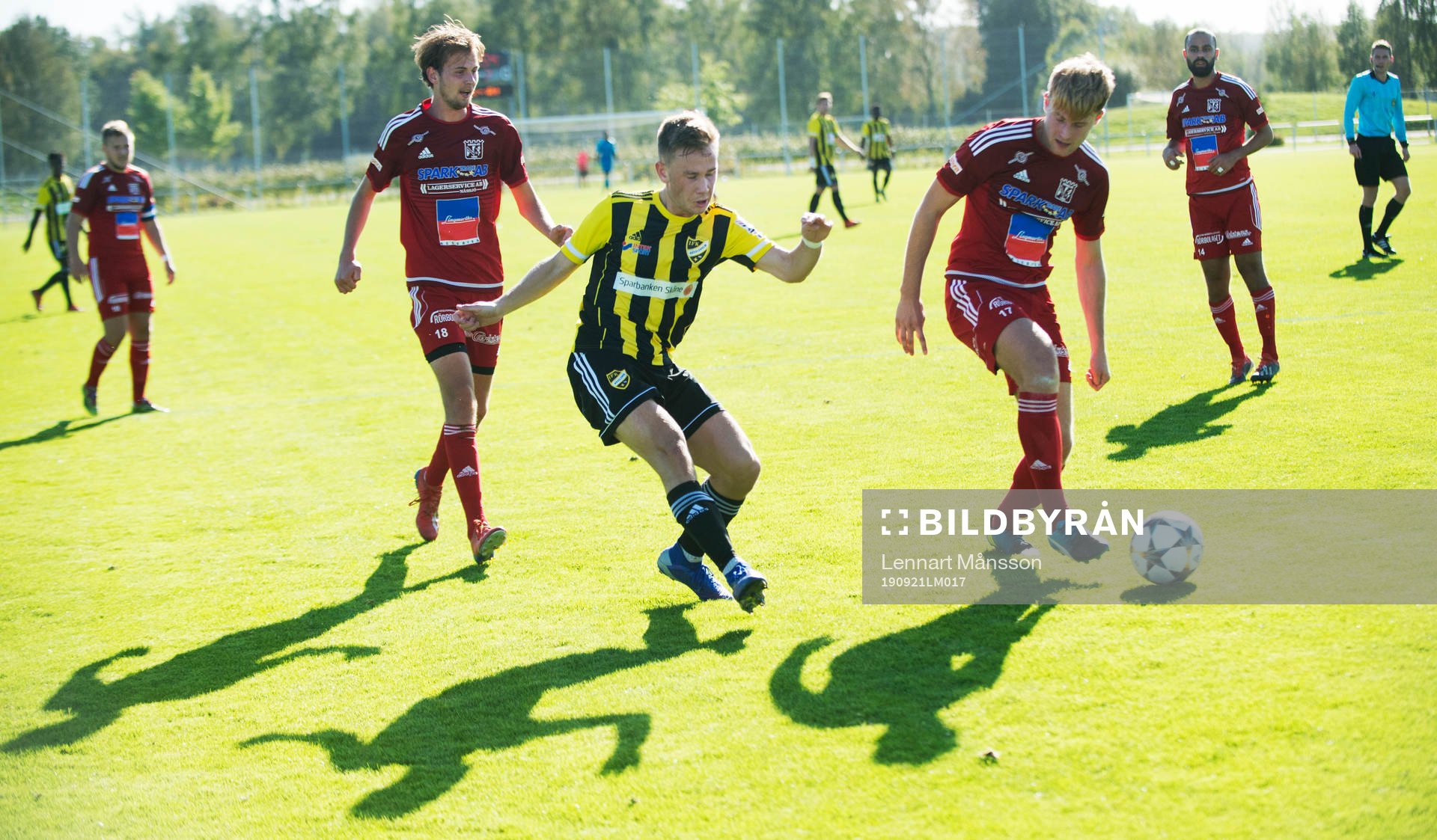  i matchen i division 2 mellan IFK Hässleholm och Nässjö i Hässleholm 21 september 2019.  