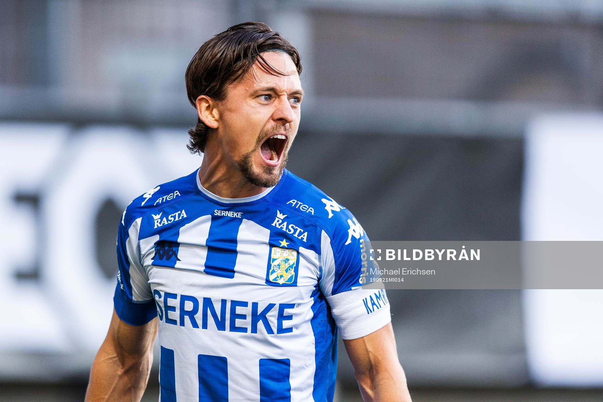 IFK Göteborgs Lasse Vibe jublar