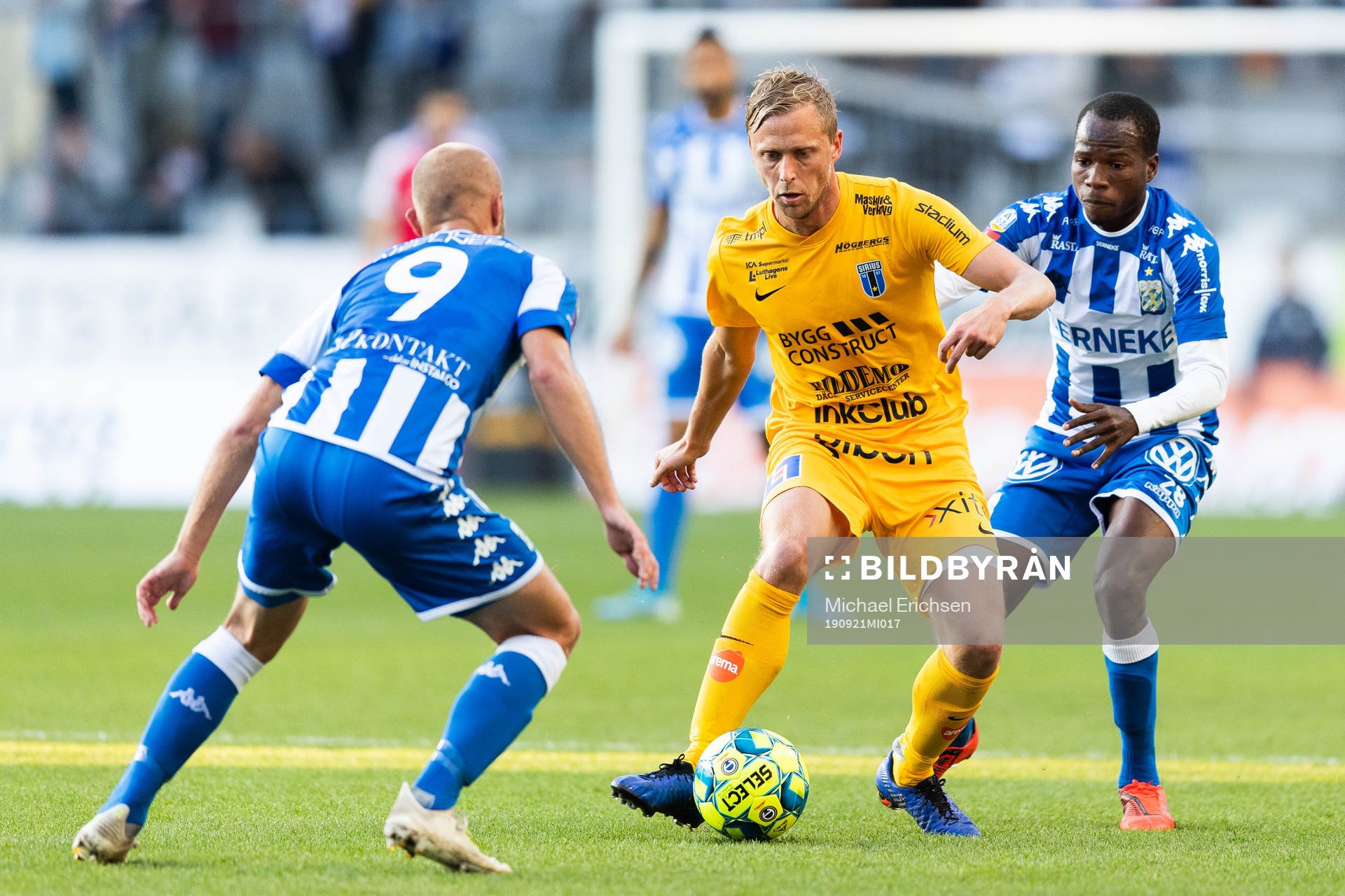 Sirius Christer Gustafsson och IFK Göteborgs Robin Söder