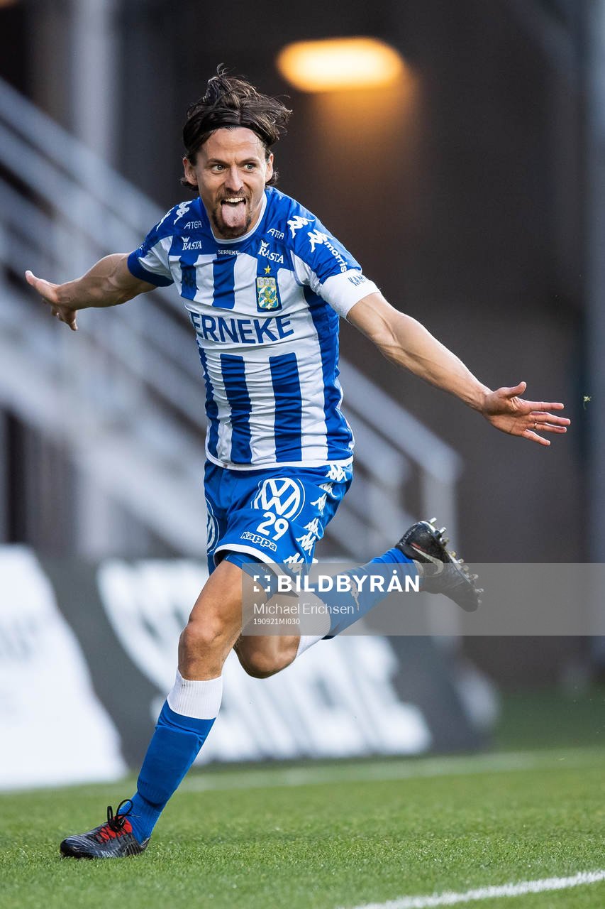 IFK Göteborgs Lasse Vibe jublar
