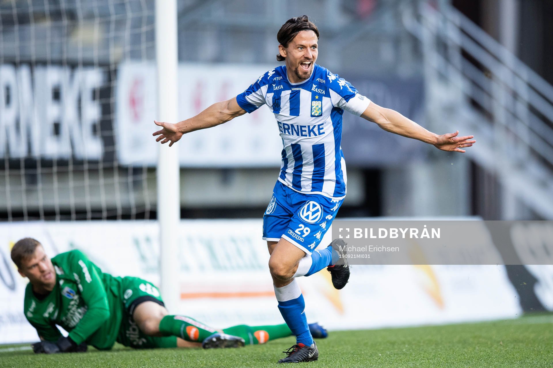 IFK Göteborgs Lasse Vibe jublar