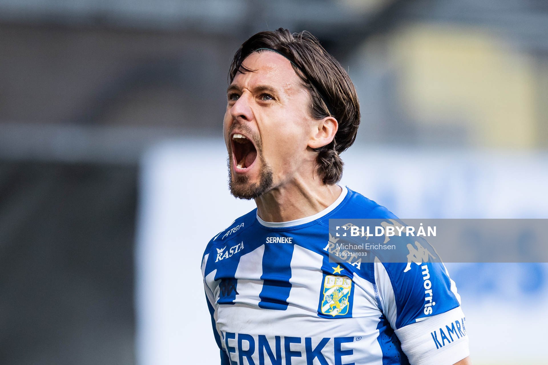IFK Göteborgs Lasse Vibe jublar