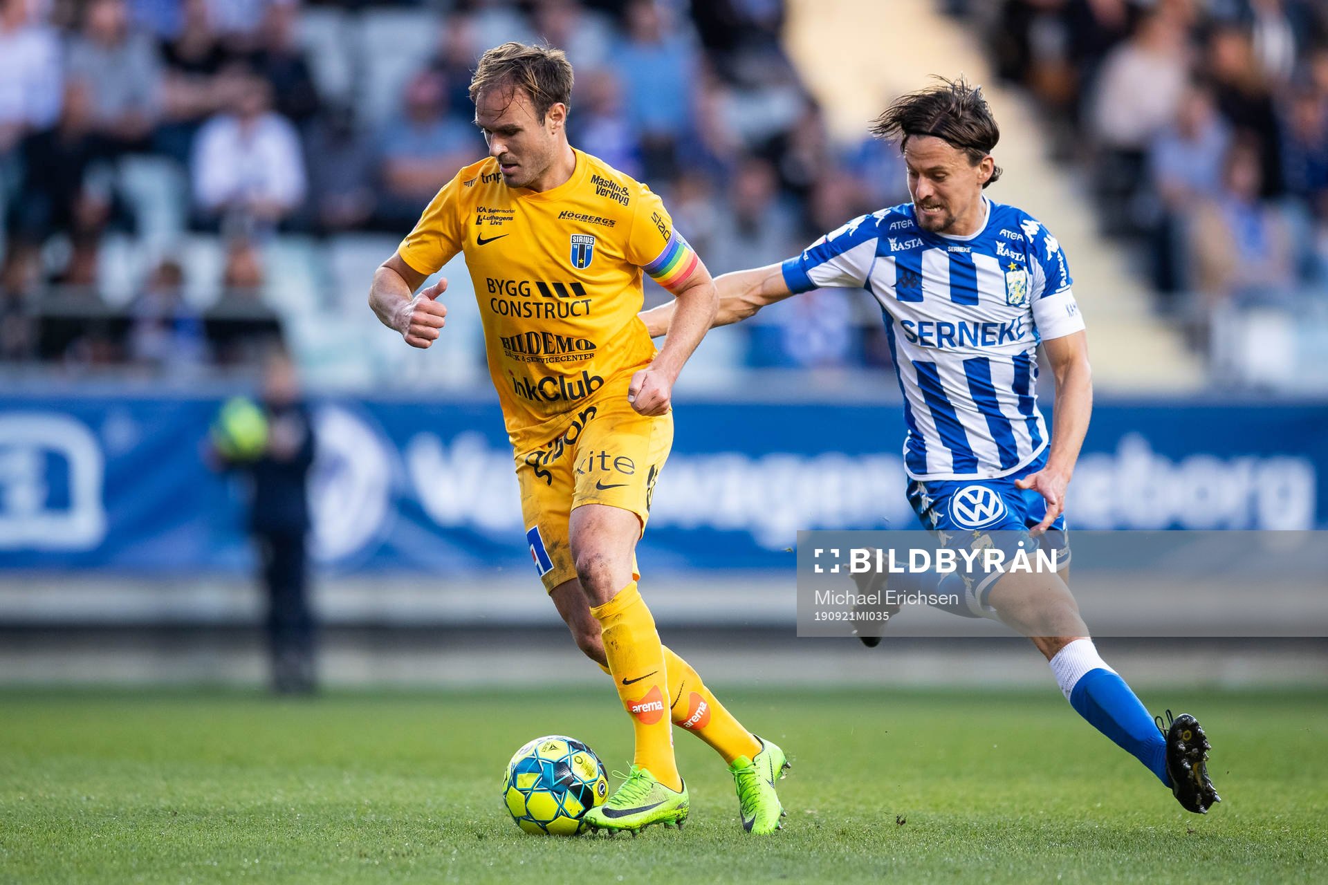 Sirius Niklas Busch Thor och IFK Göteborgs Lasse Vibe