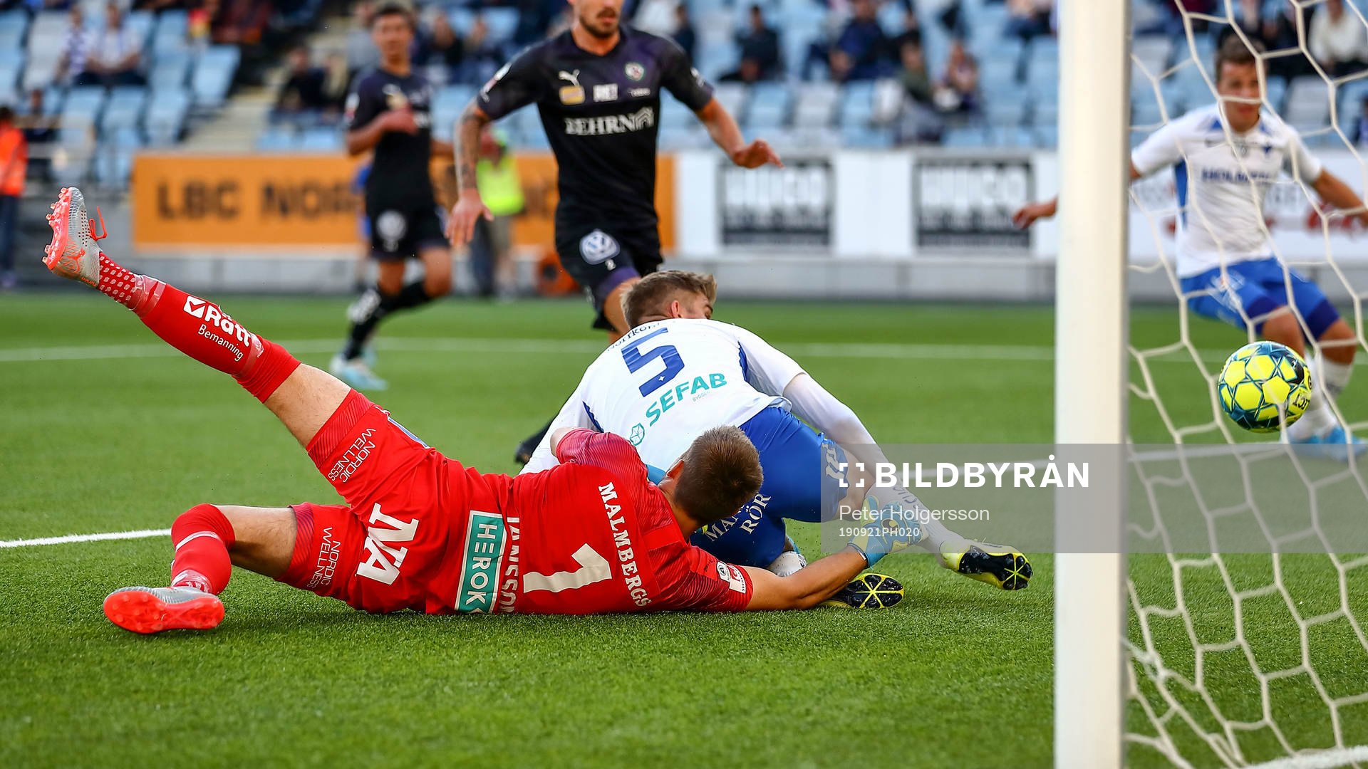 IFK Norrköpings Christoffer Nyman gör mål 3-0 förbi