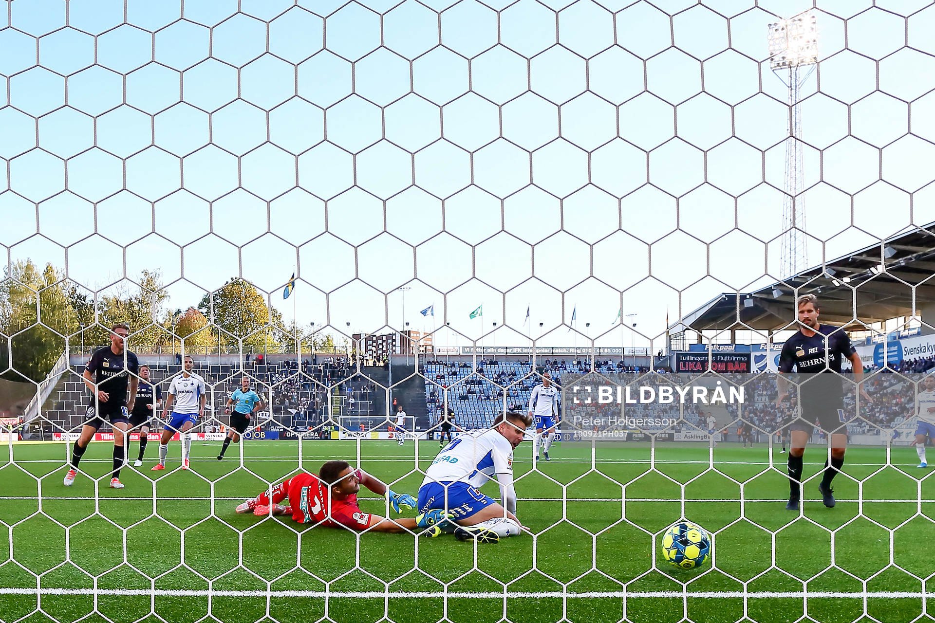 Mål 3-0 av IFK Norrköpings Christoffer Nyman förbi