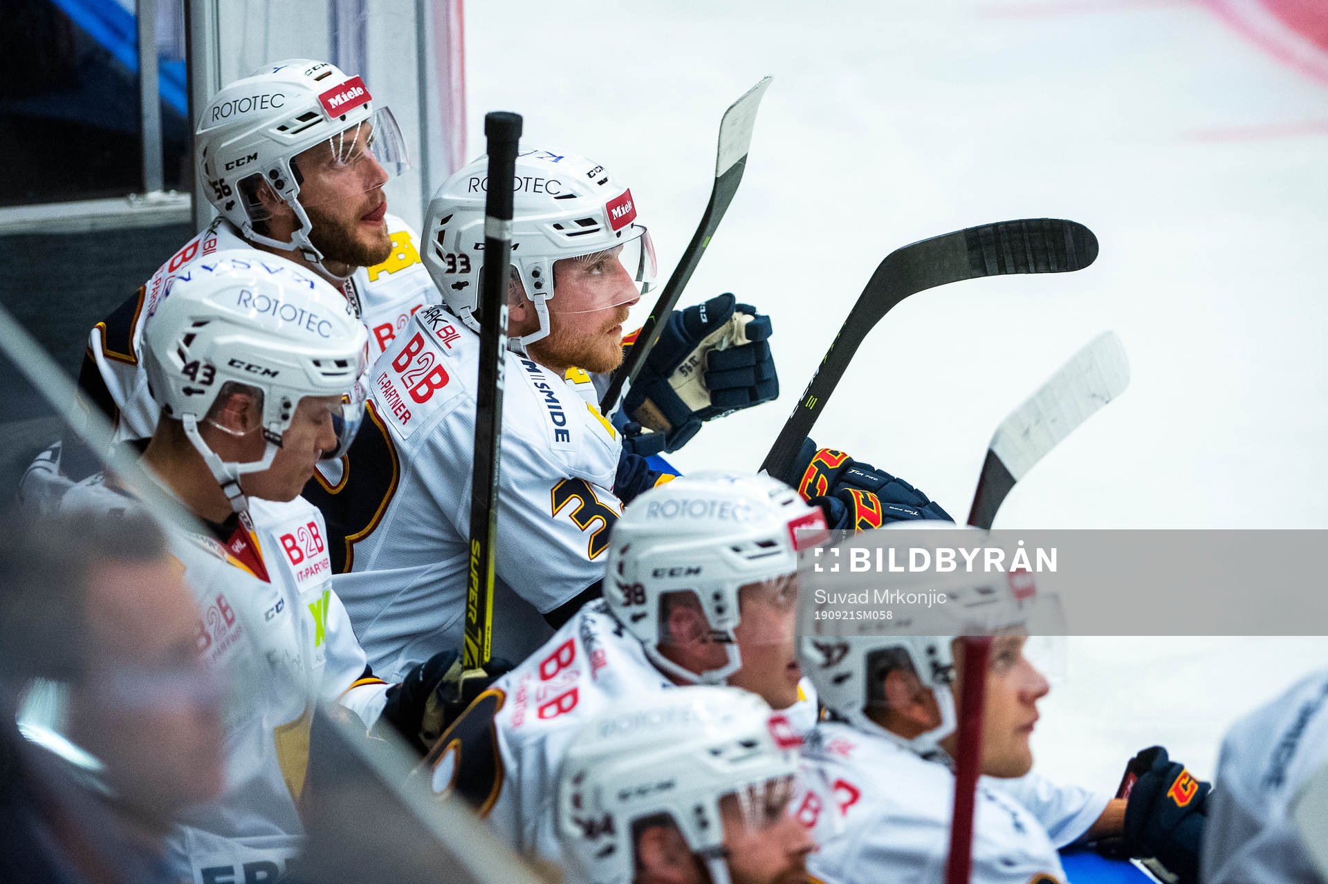 Djurgårdens spelare deppar