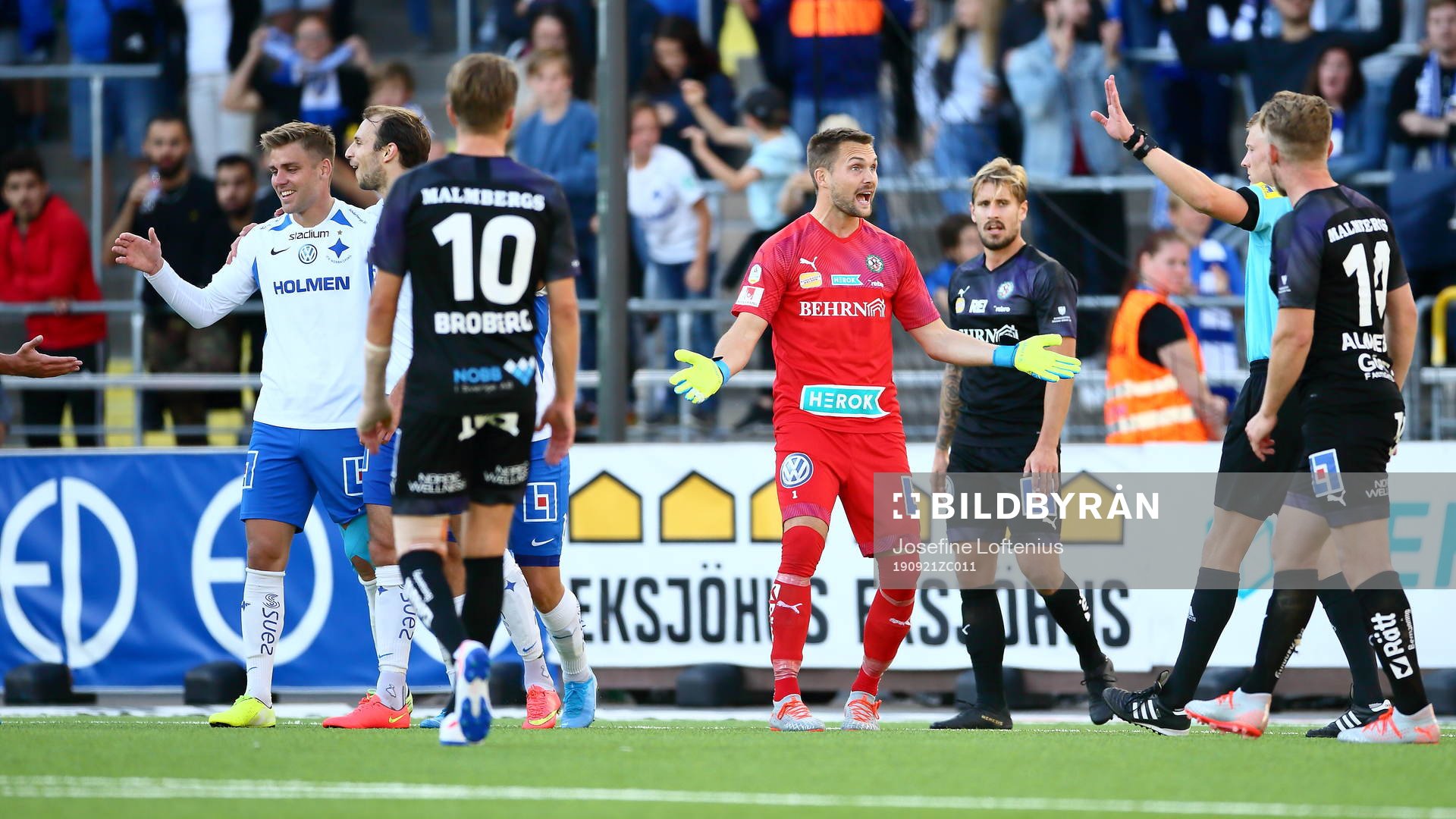 IFK Norrköpings Christoffer Nyman jublar