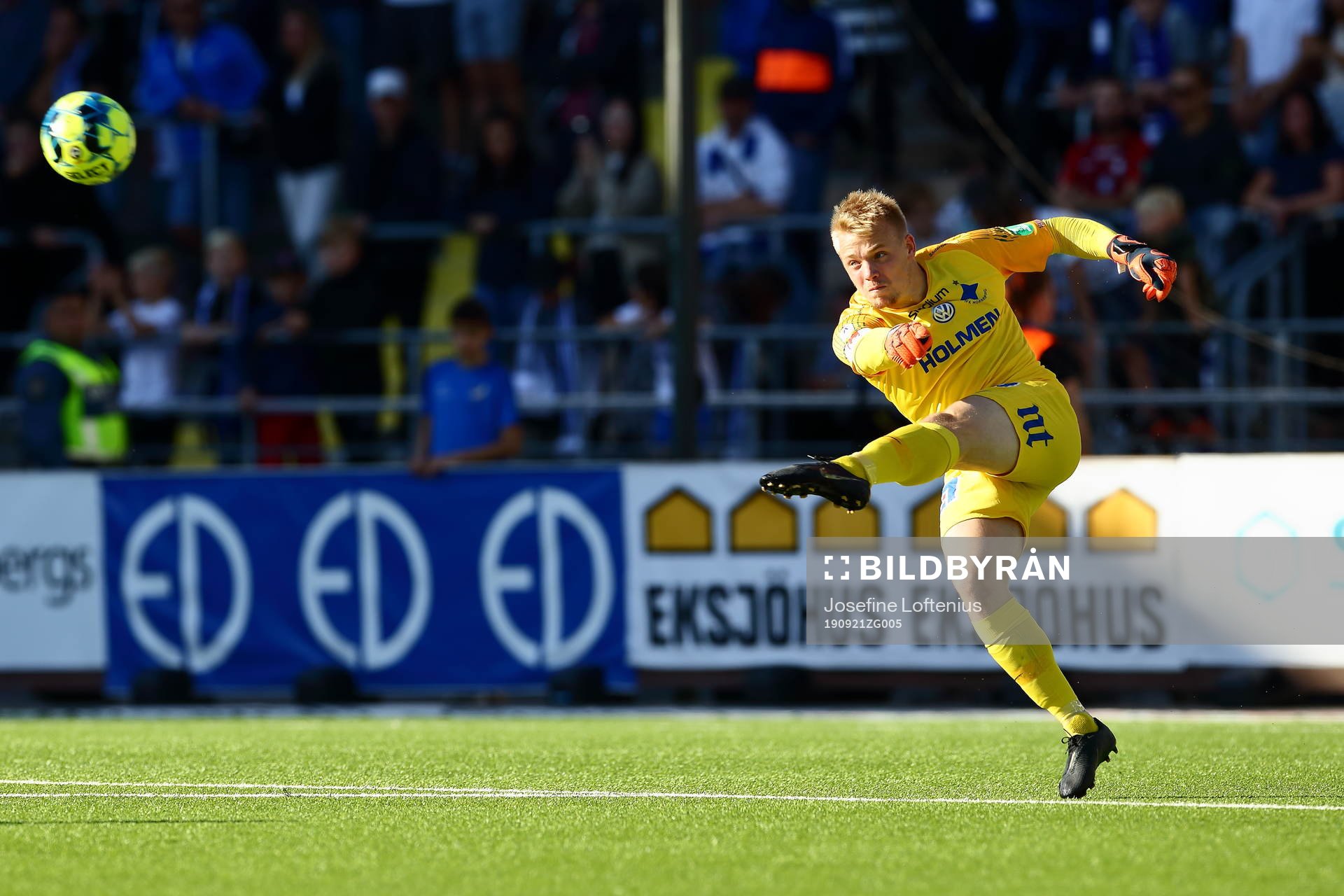 IFK Norrköpings målvakt Isak Pettersson