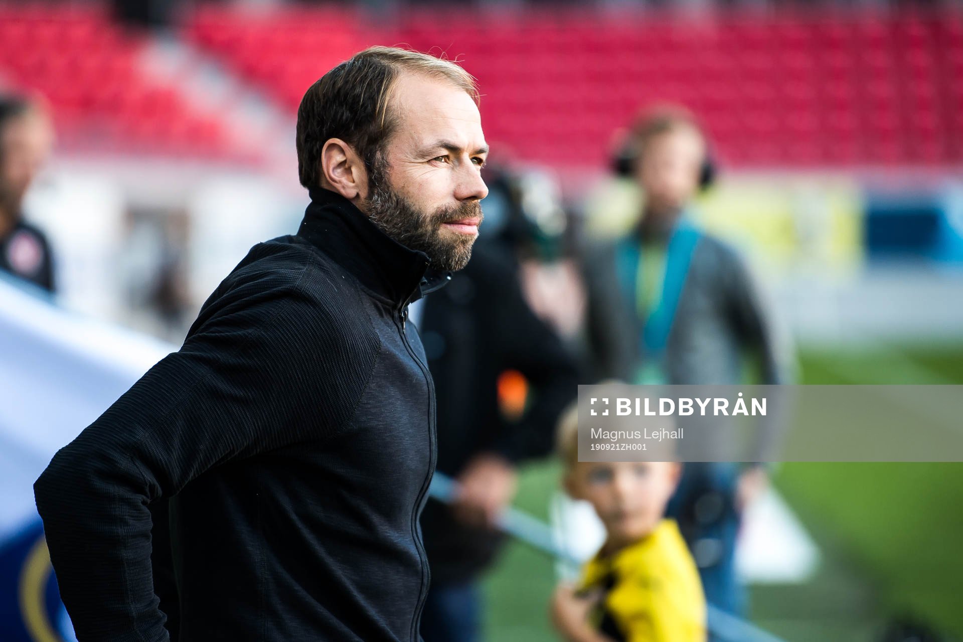 Häckens tränare Andreas Alm