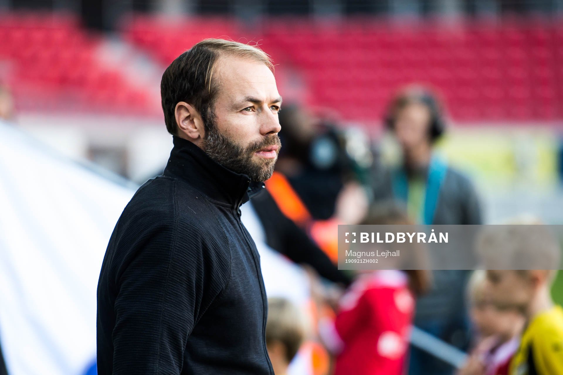 Häckens tränare Andreas Alm