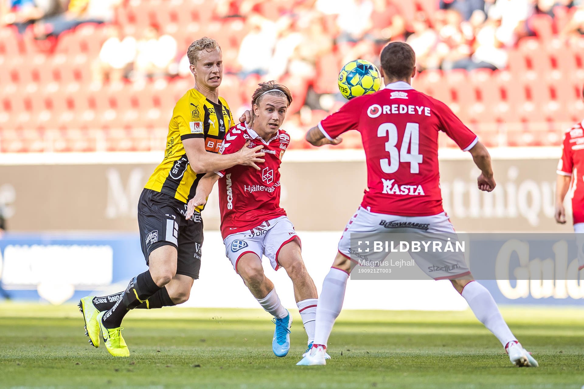 Kalmars Herman Hallberg och Isak Magnusson samt Häckens