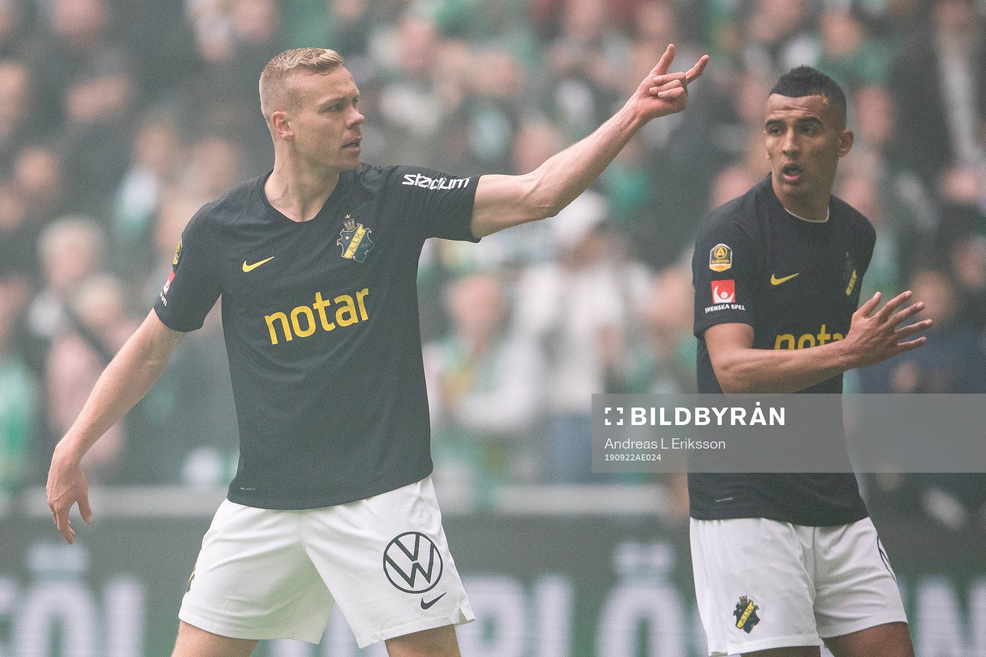 s Kolbeinn Sigthorsson reagerar