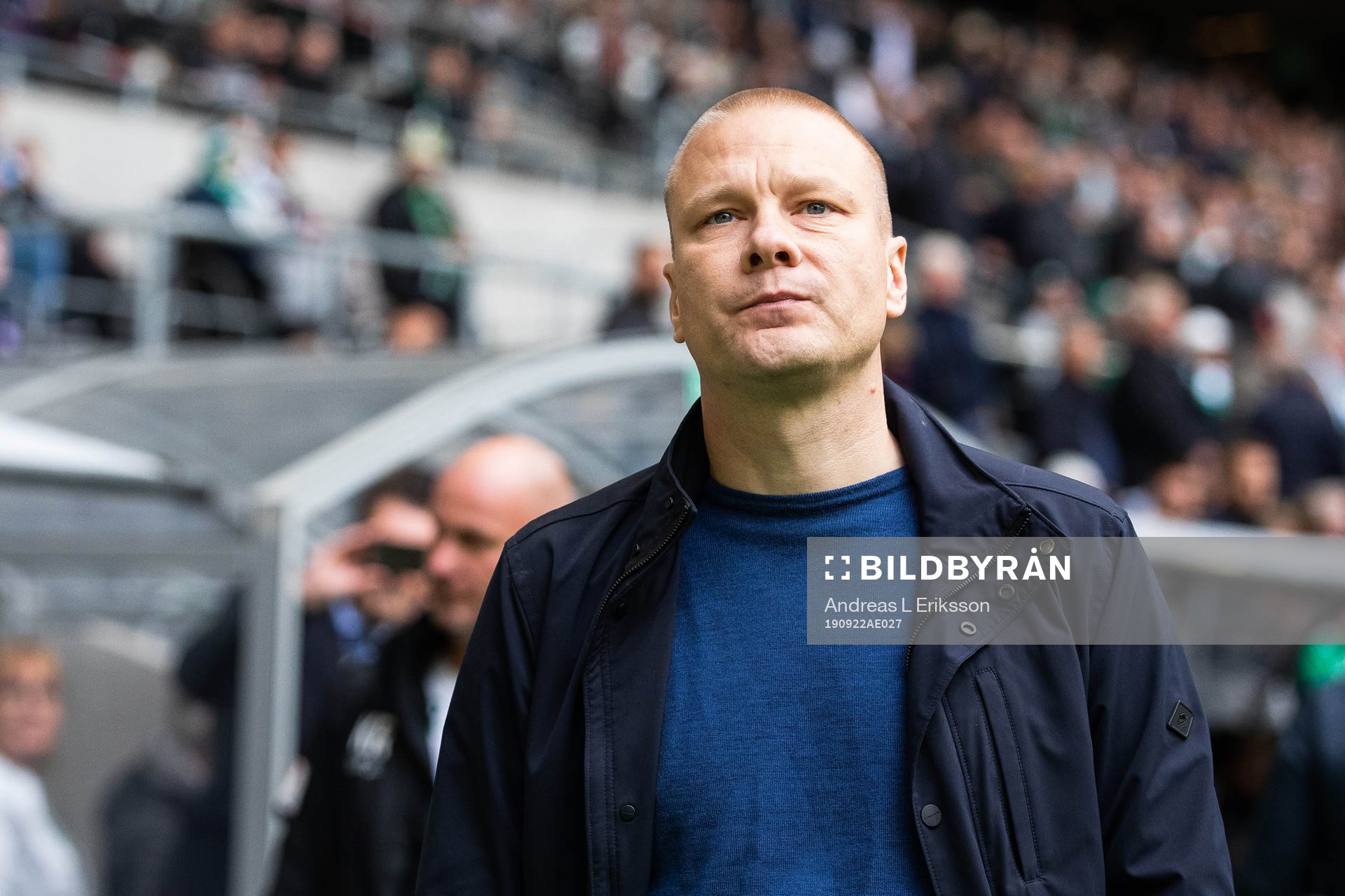 Hammarbys tränare Stefan Billborn