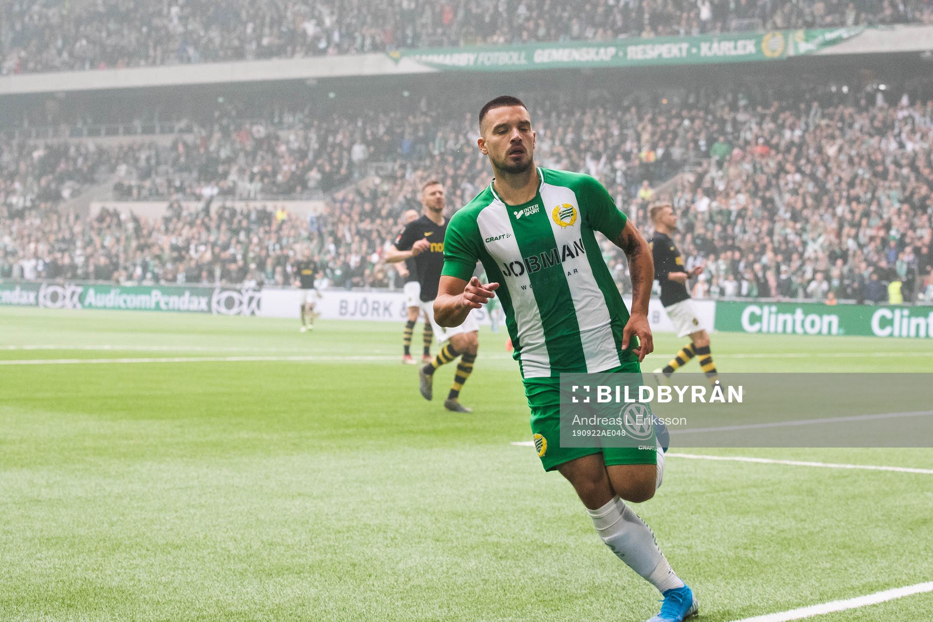 Hammarbys Vladimir Rodic jublaer