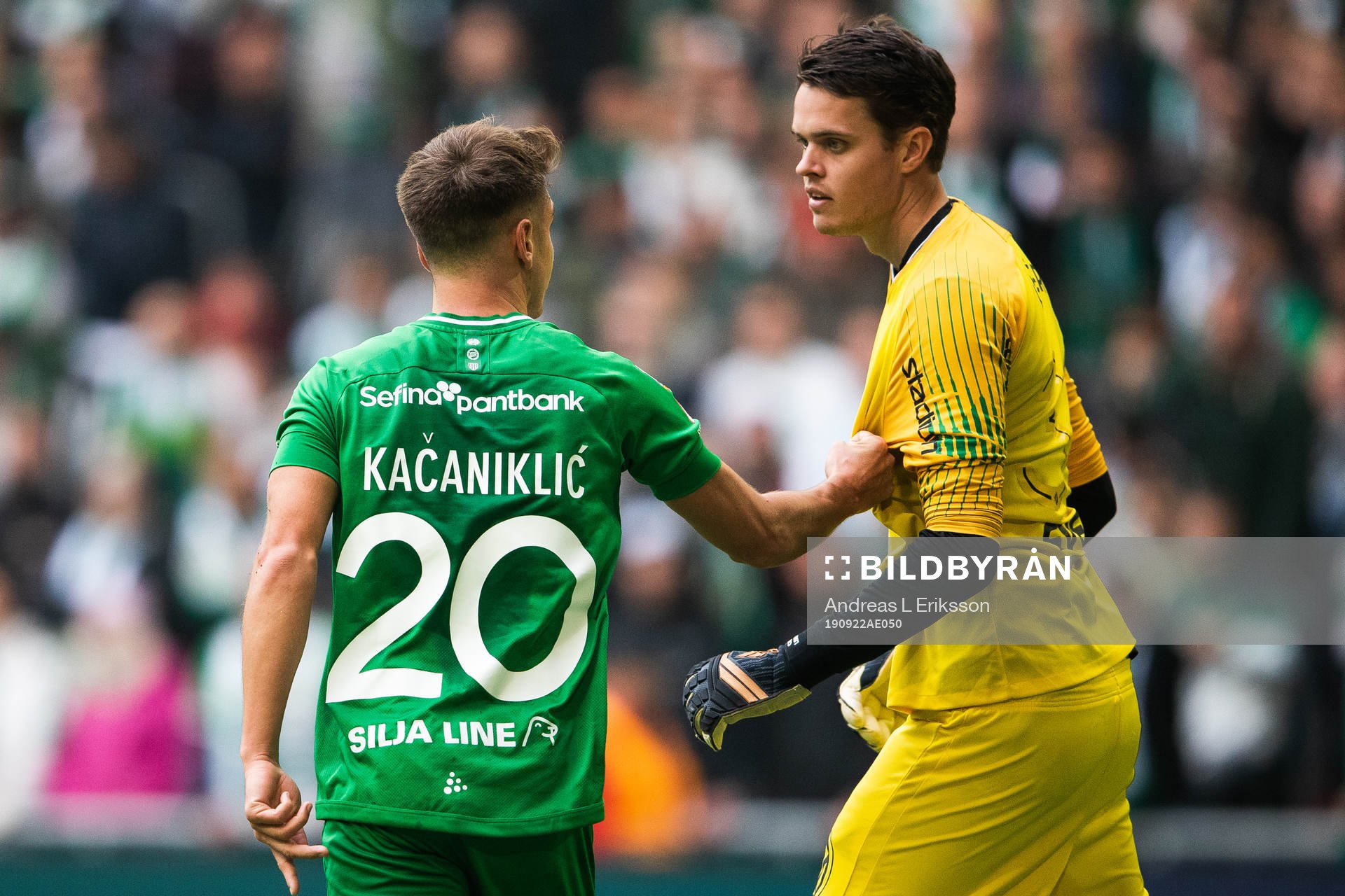 s målvakt Oscar Linnér