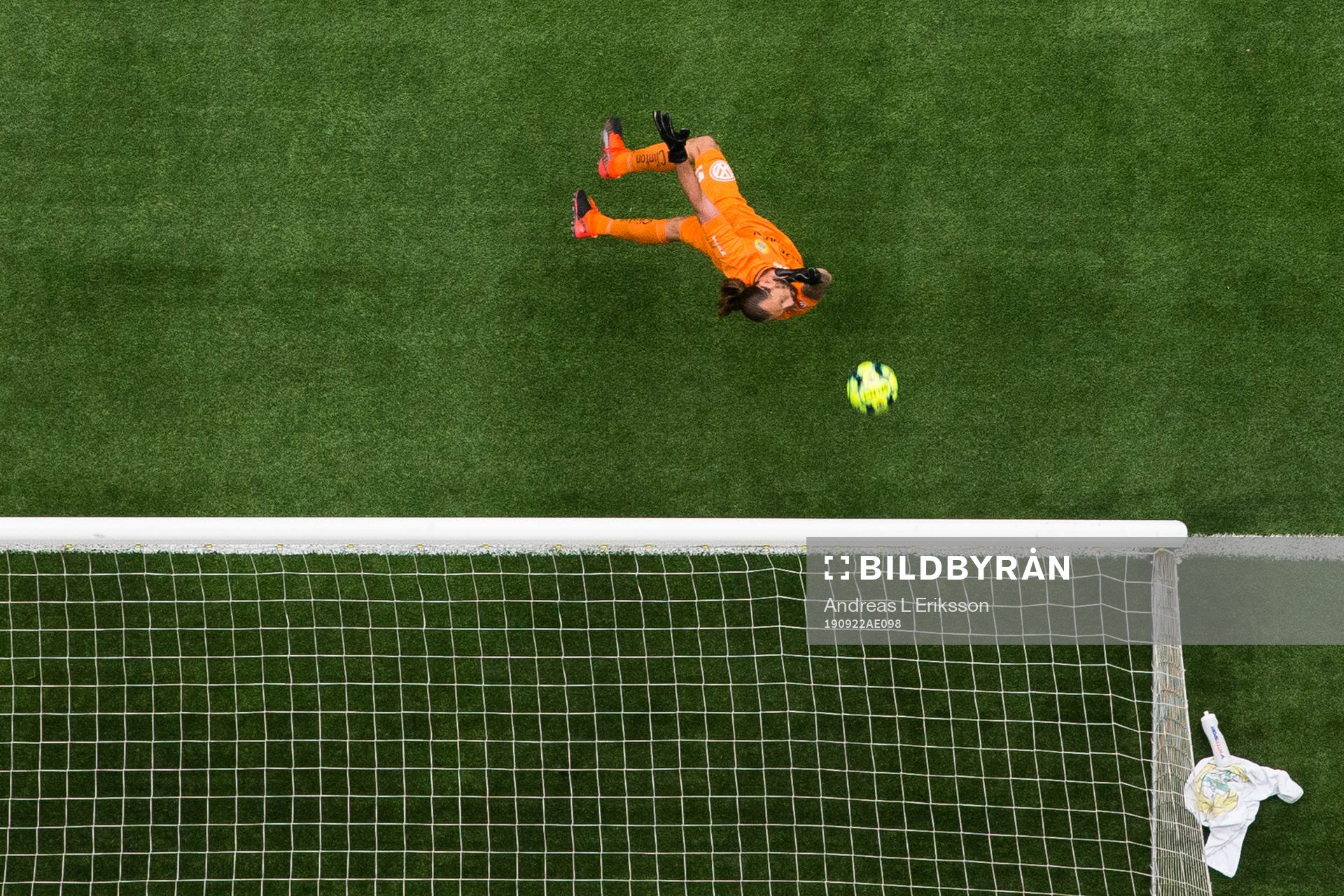 Hammarbys målvakt Johan Wiland
