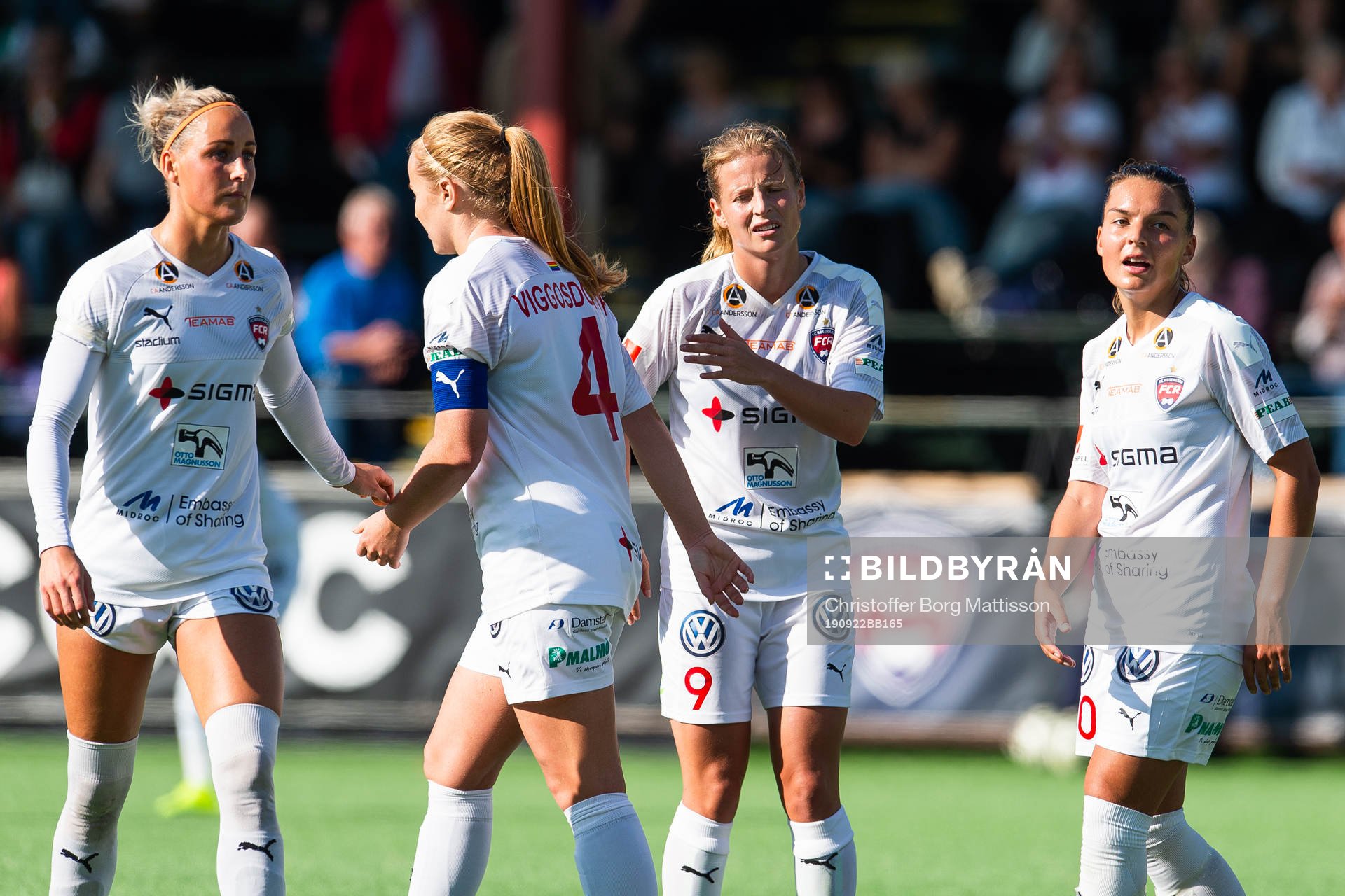 Rosengårds Sanne Troelsgaard, Glodis Perla Viggosdottir,