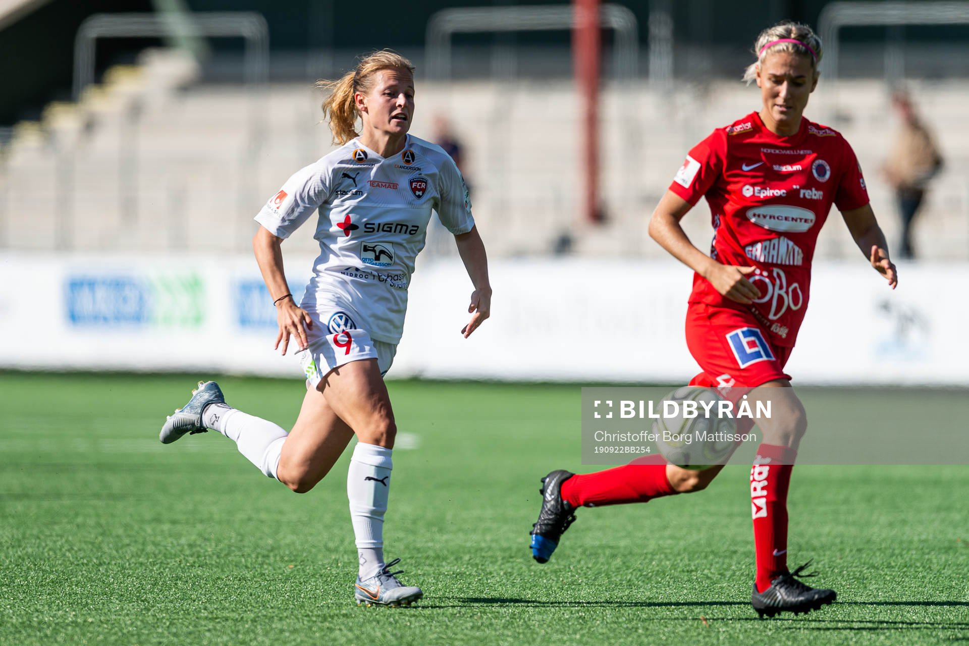 Rosengårds Anna Anvegård och Örebros Emma Kullberg