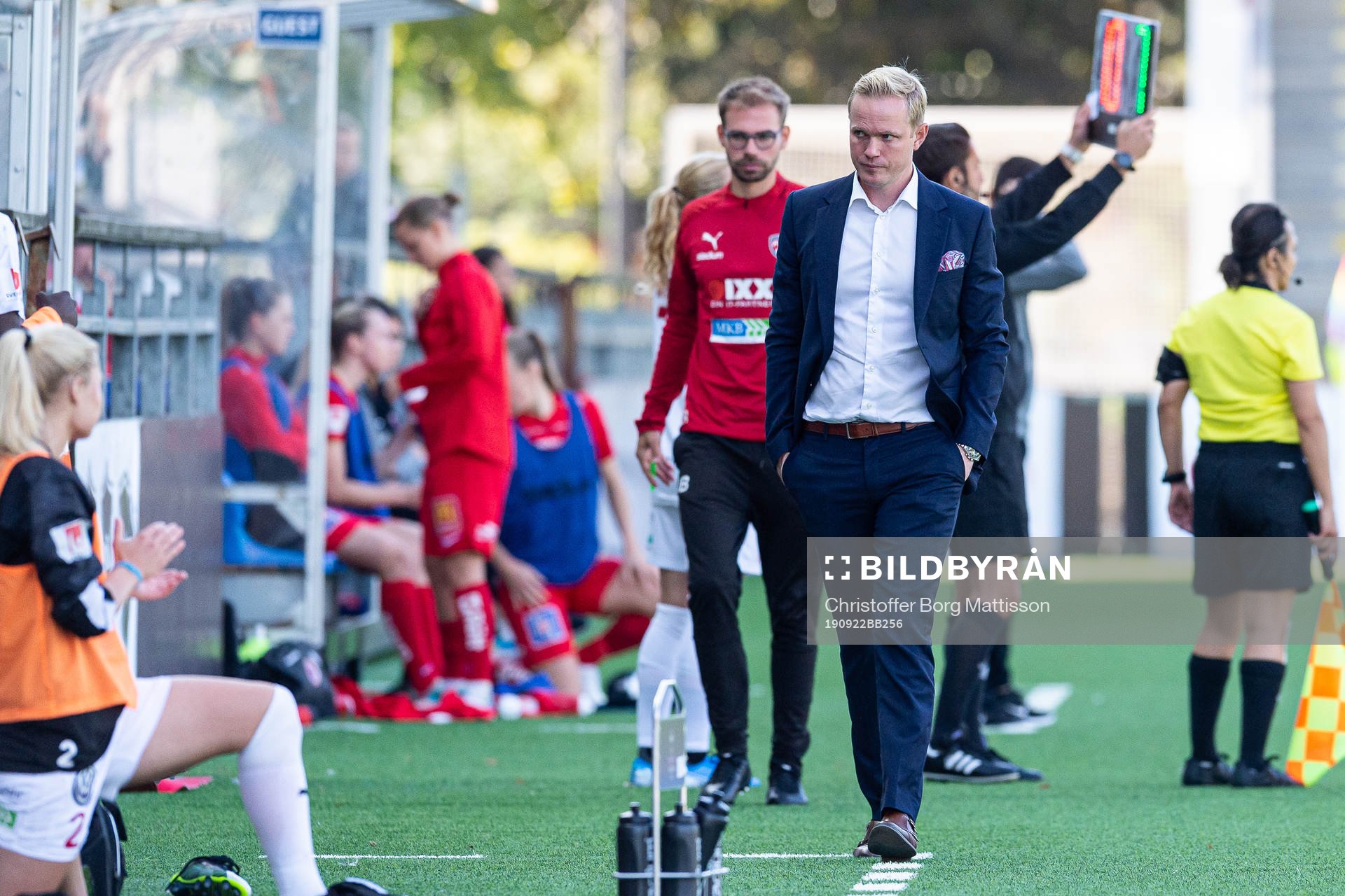 Rosengårds tränare Jonas Eidevall