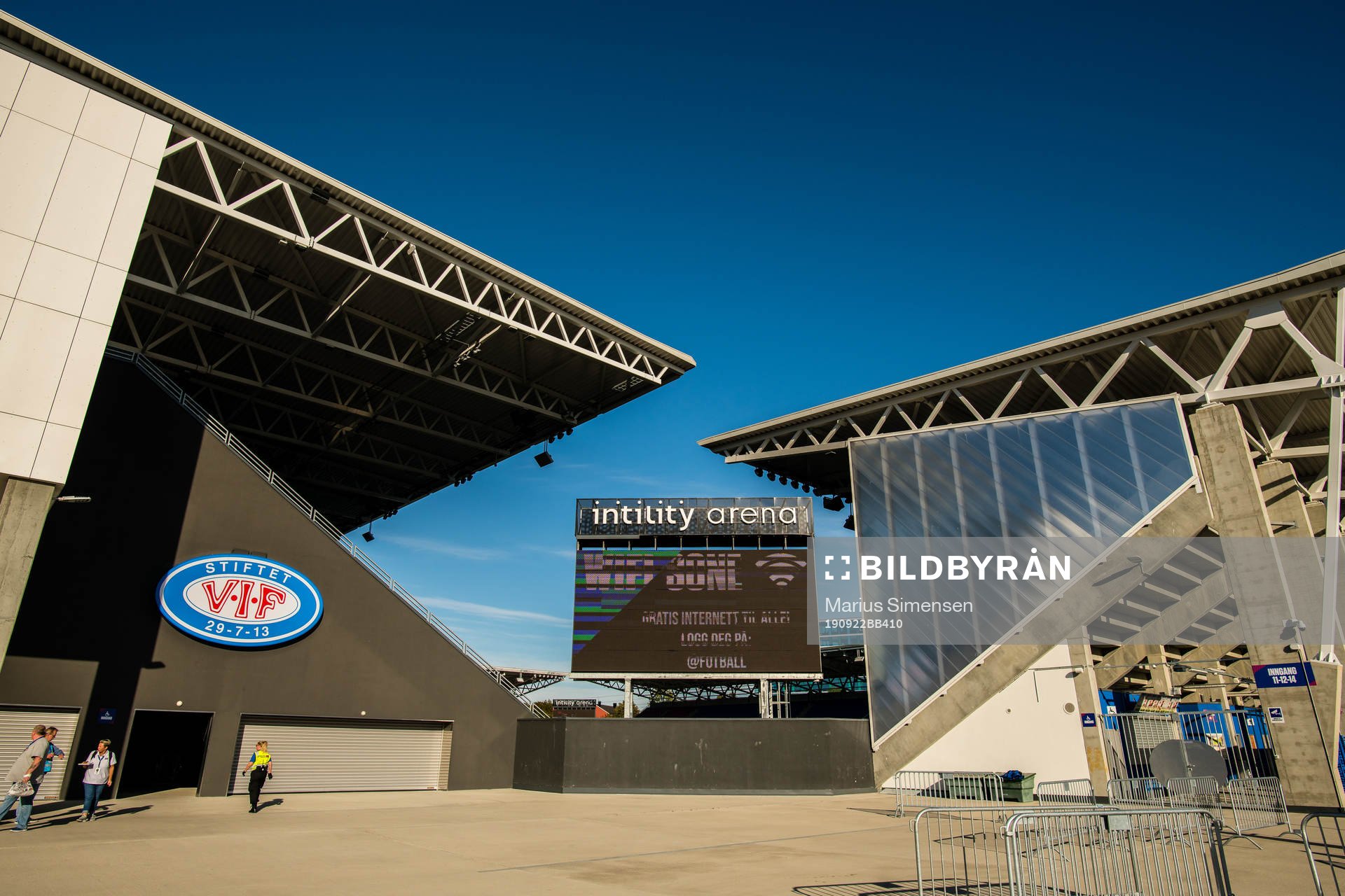 General view of Intility Arena