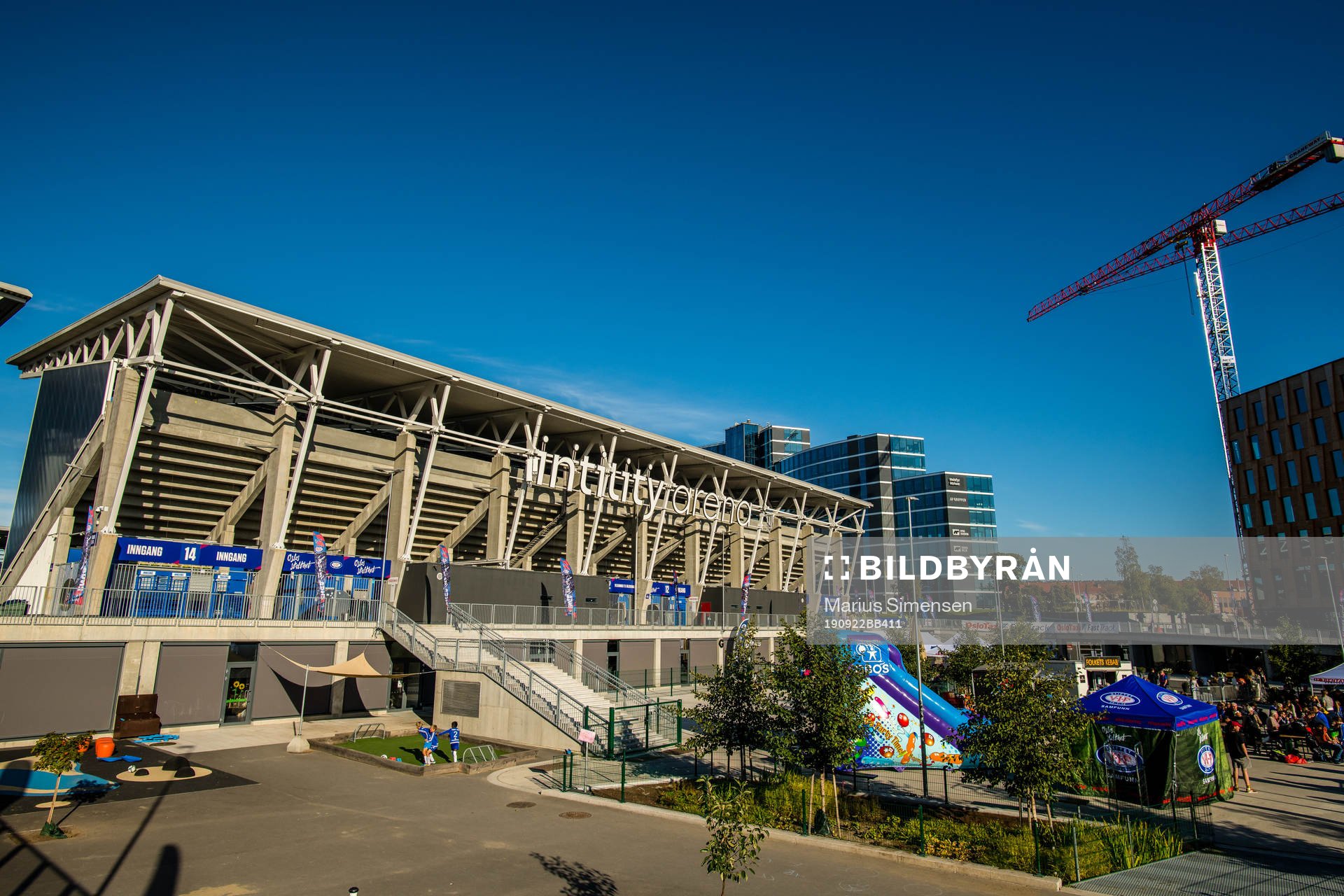 General view of Intility Arena