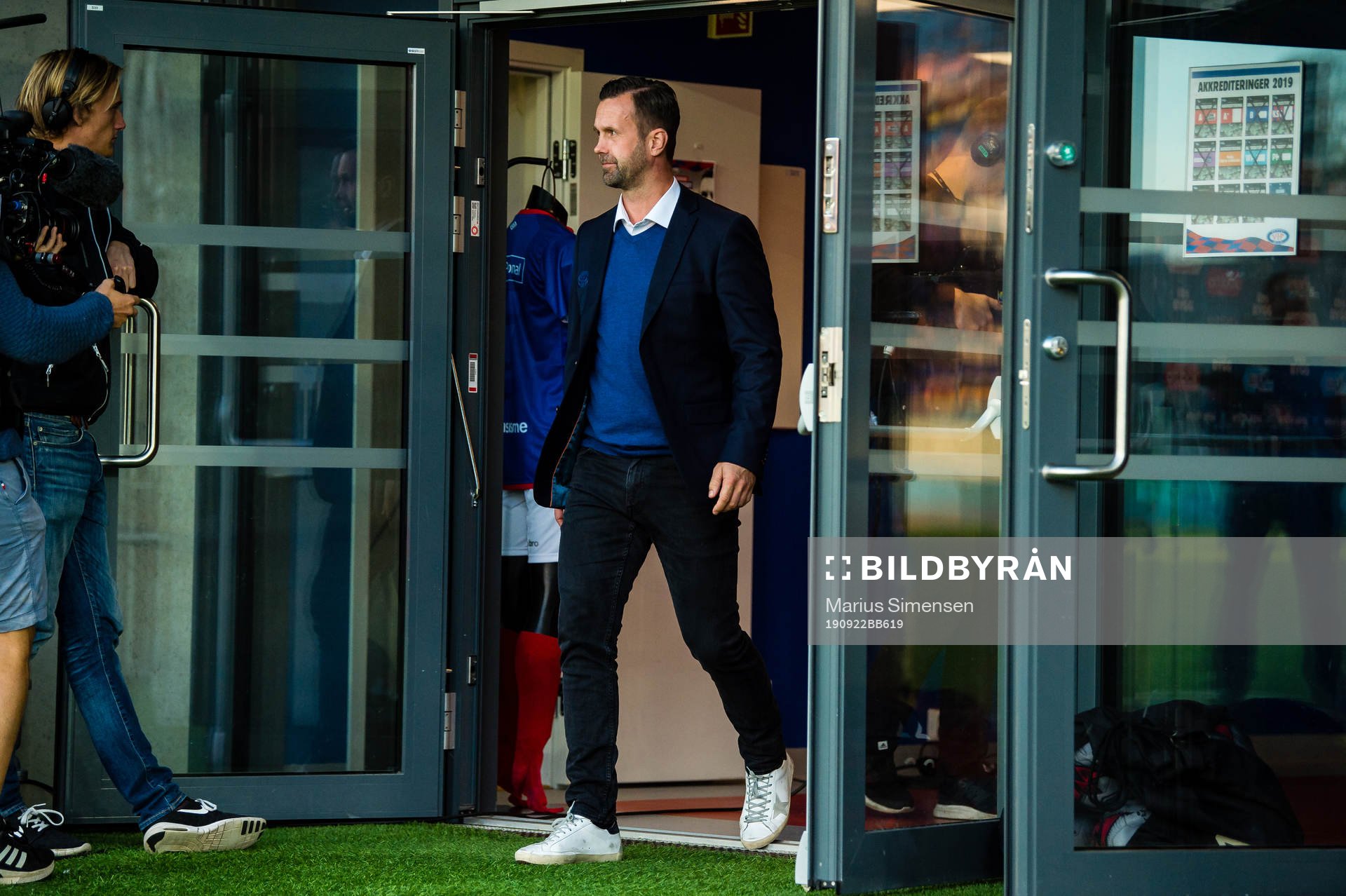 Ronny Deila, head coach of Vålerenga,  ahead of the Eliteserien match between Vålerenga and Viking on September 22, 2019 in Oslo.