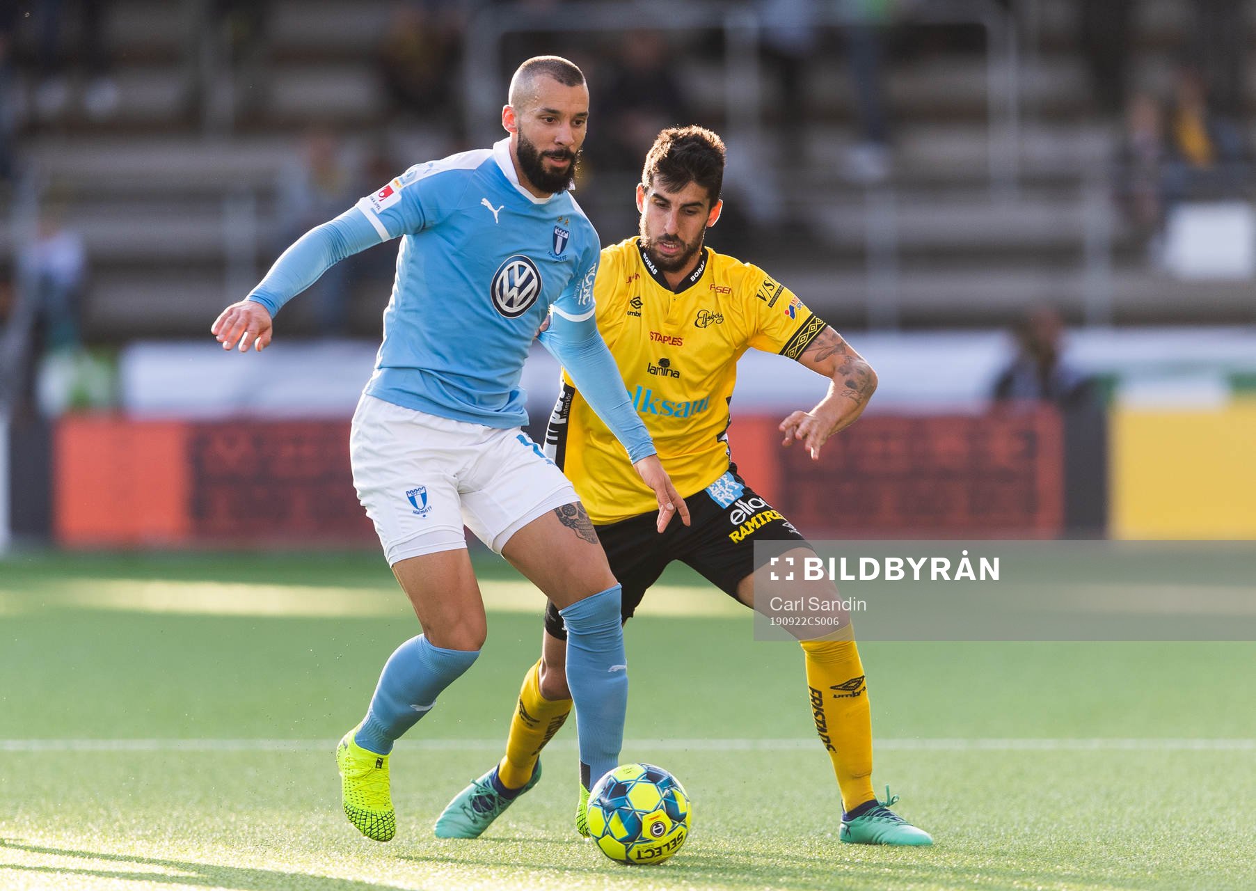 Malmö FFs Guillermo Molins och Elfsborgs Alejandro