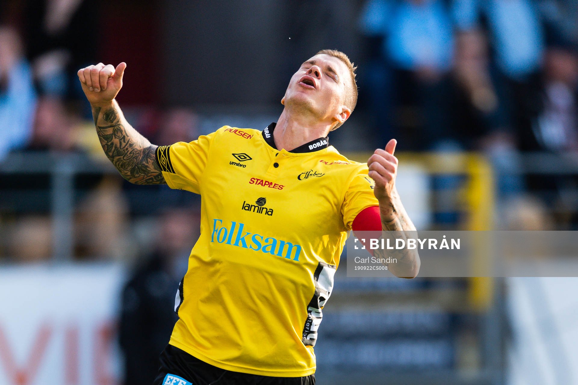 Elfsborgs Samuel Holmén deppar