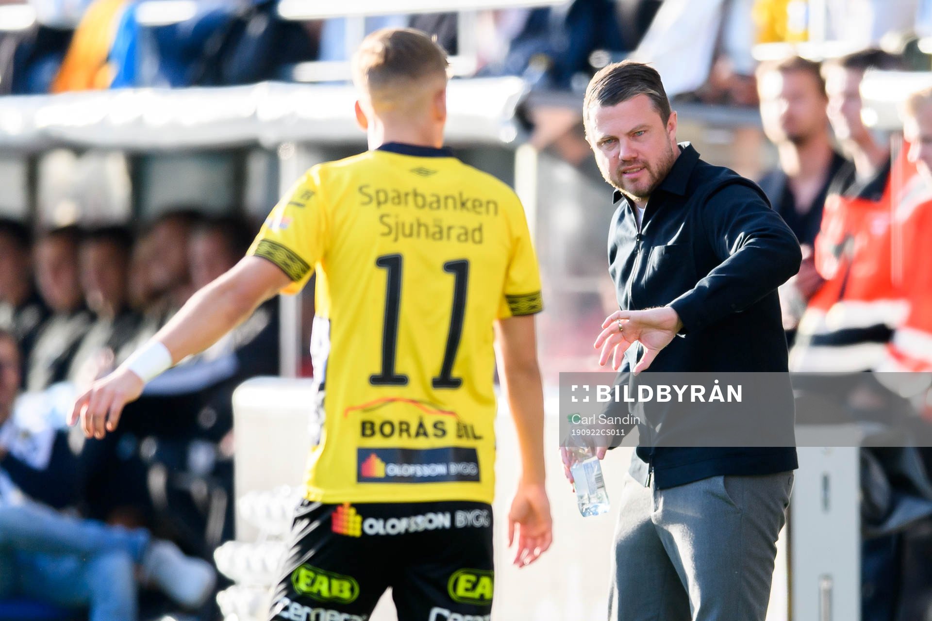 Elfsborgs manager Jimmy Thelin