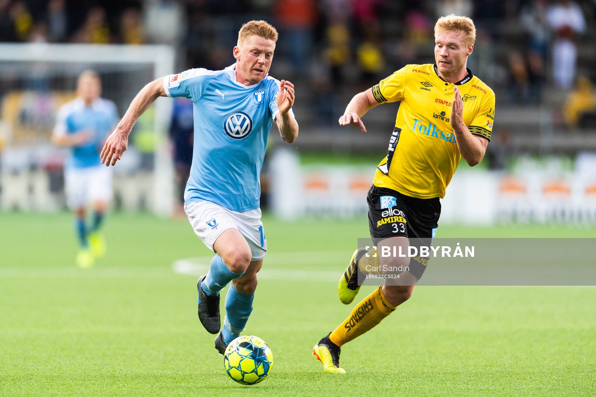 Malmö FFs Anders Christiansen och Elfsborgs Sivert Heltne