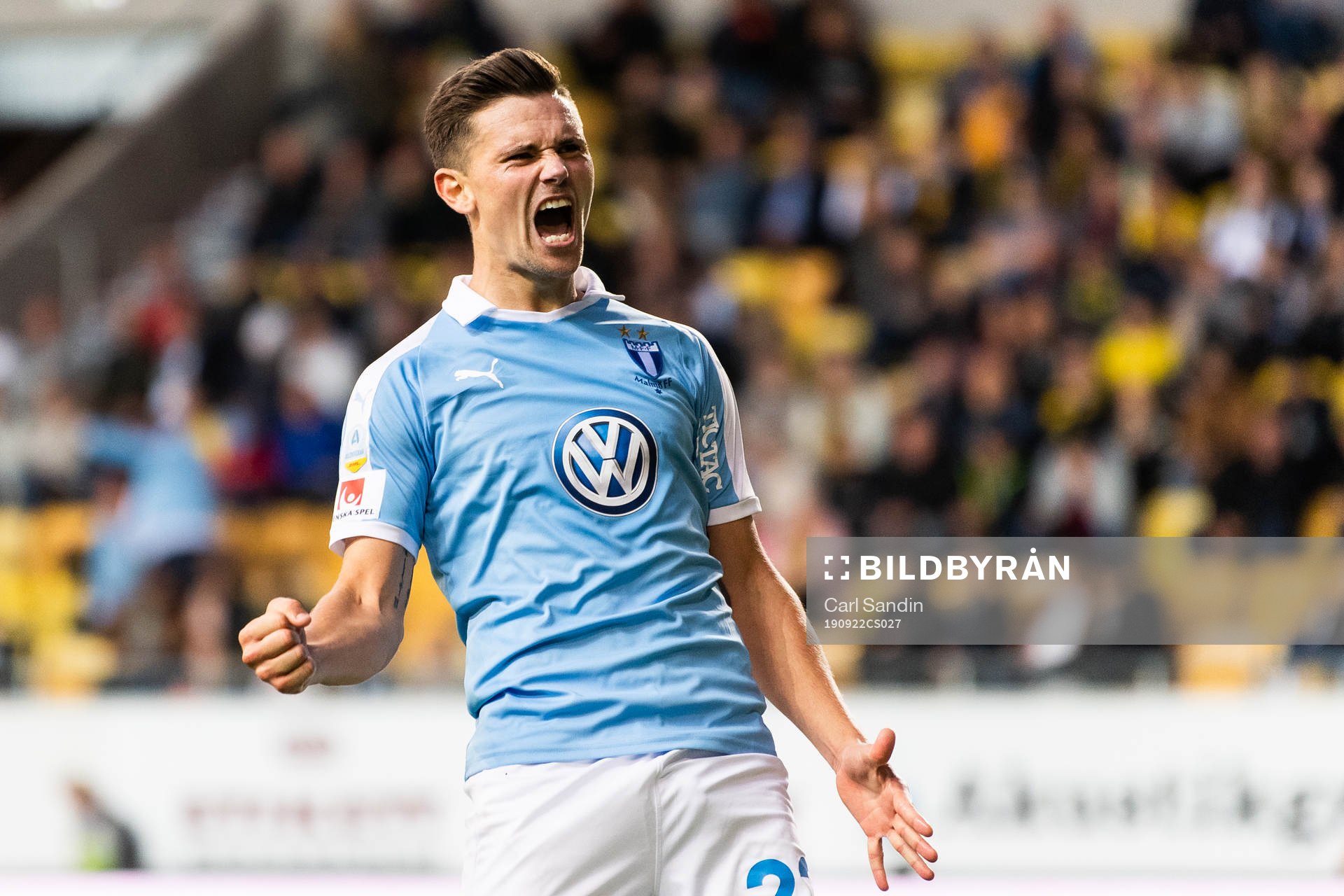 Malmö FFs Marcus Antonsson jublar