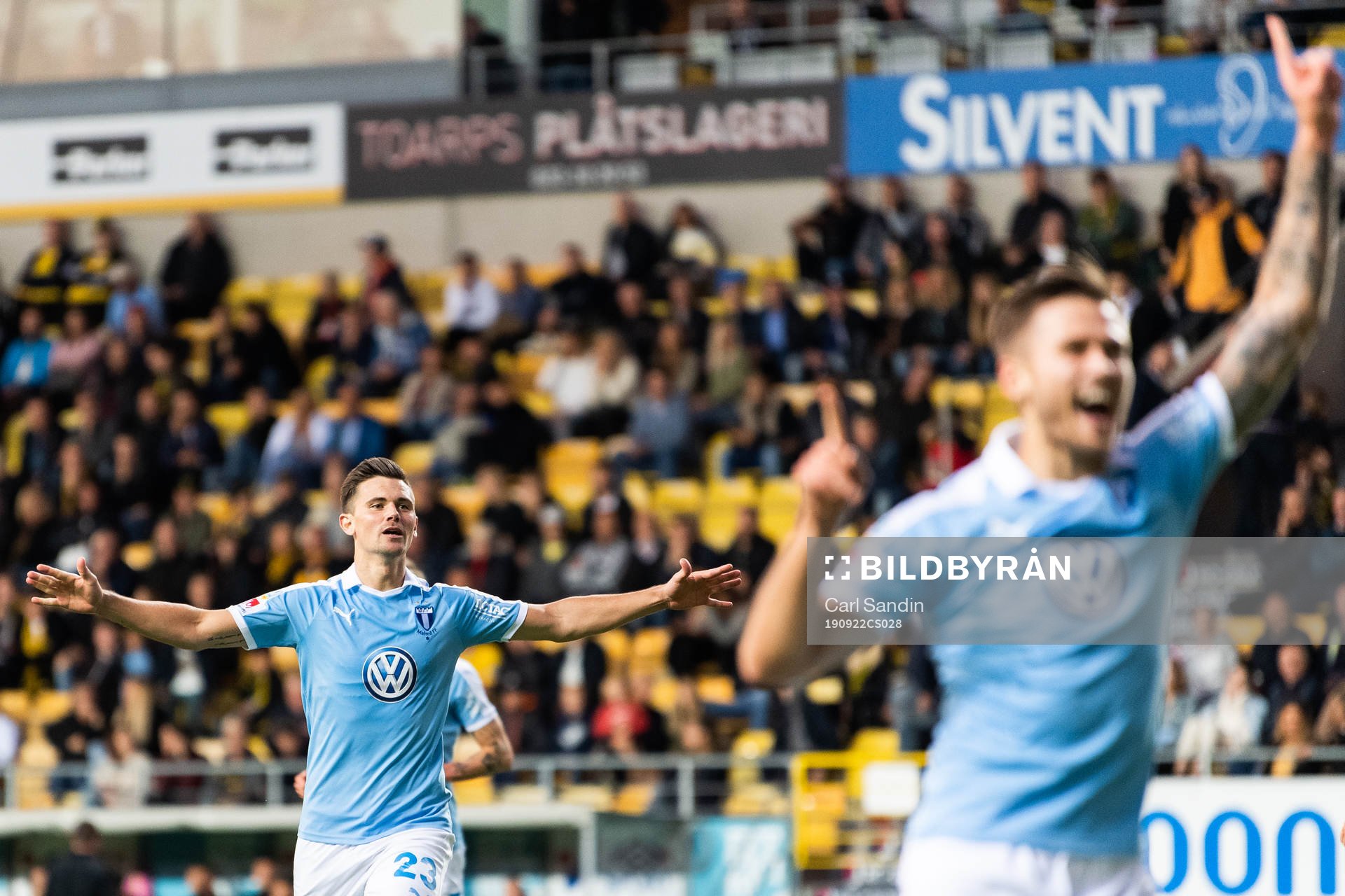 Malmö FFs Marcus Antonsson jublar
