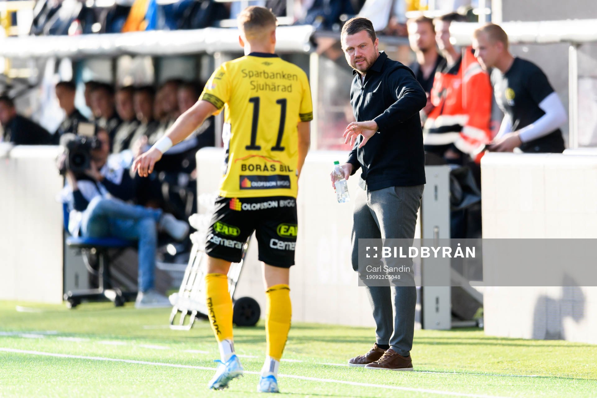 Elfsborgs manager Jimmy Thelin