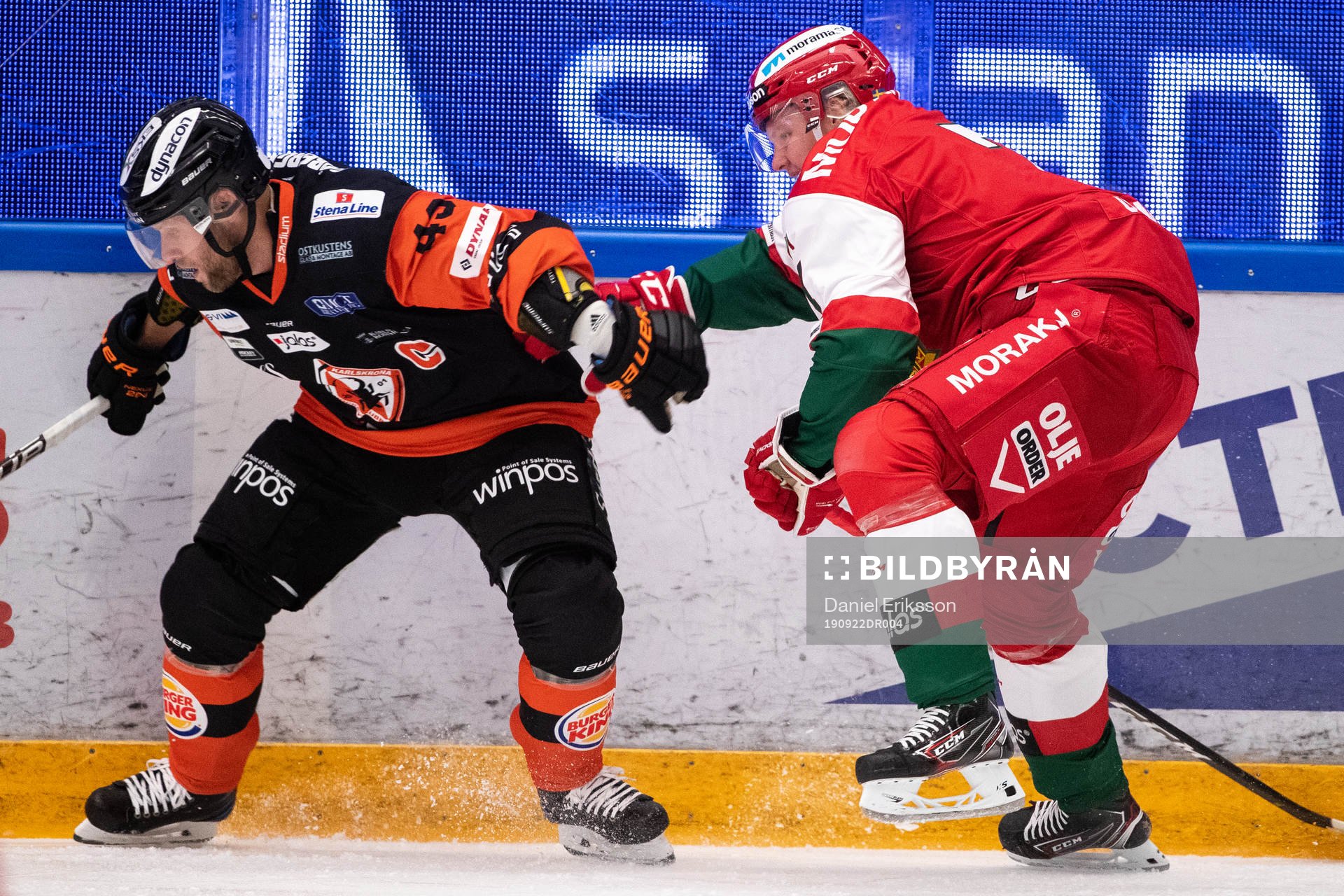 Karlskronas Niklas Johansson och Moras Jonathan Granström