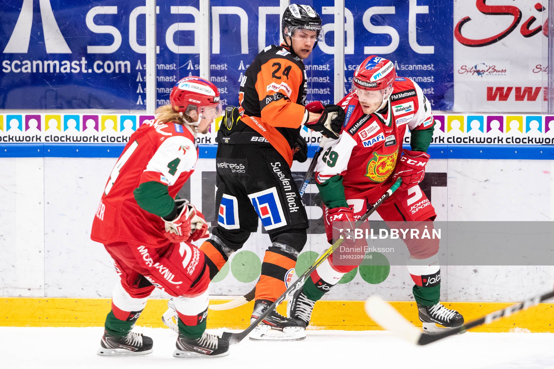 Moras Viktor Amnér och Karlskronas Philip Rondahl och