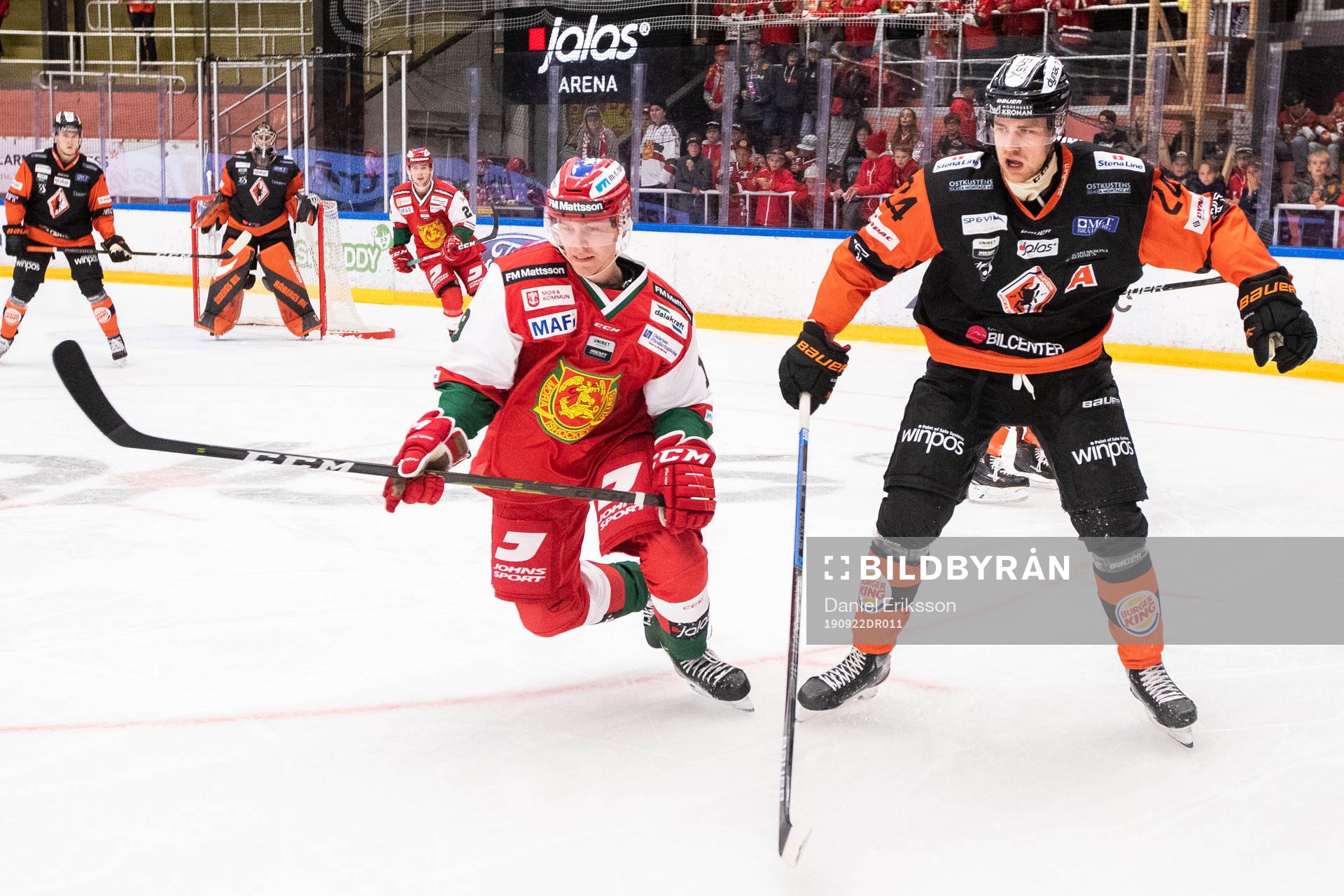 Moras Emil Bejmo och Karlskronas Philip Rondahl