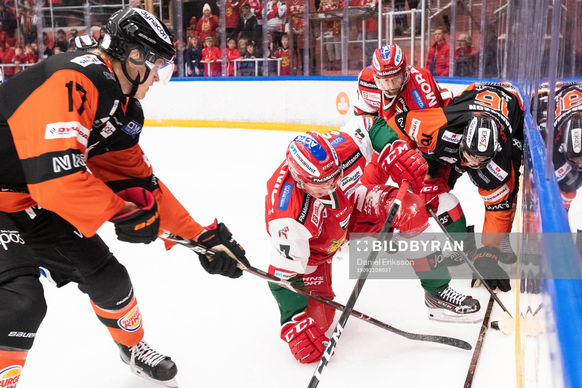 Moras Jonathan Granström och Tomas Skogs och Karlskronas