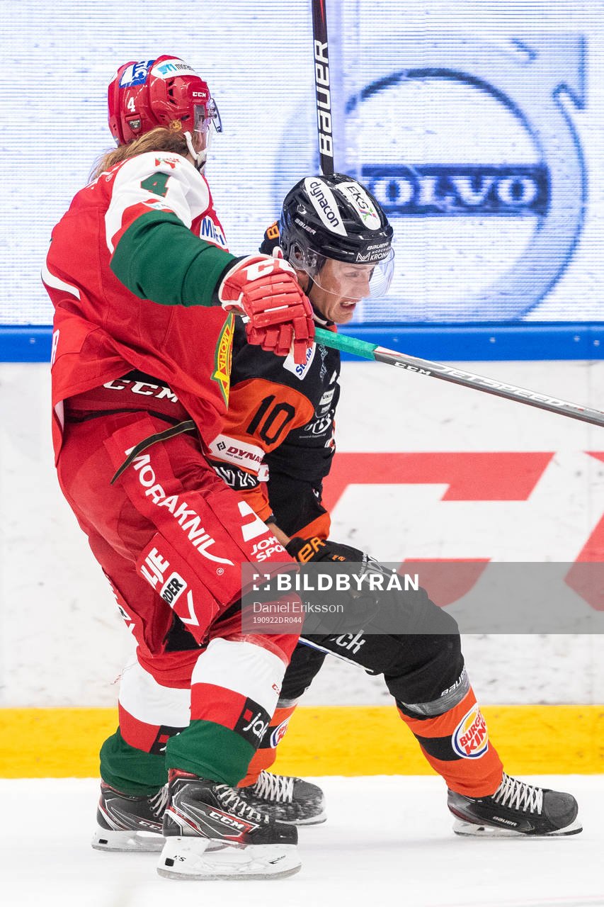 Moras Viktor Amnér och Karlskronas Mikael Roslund
