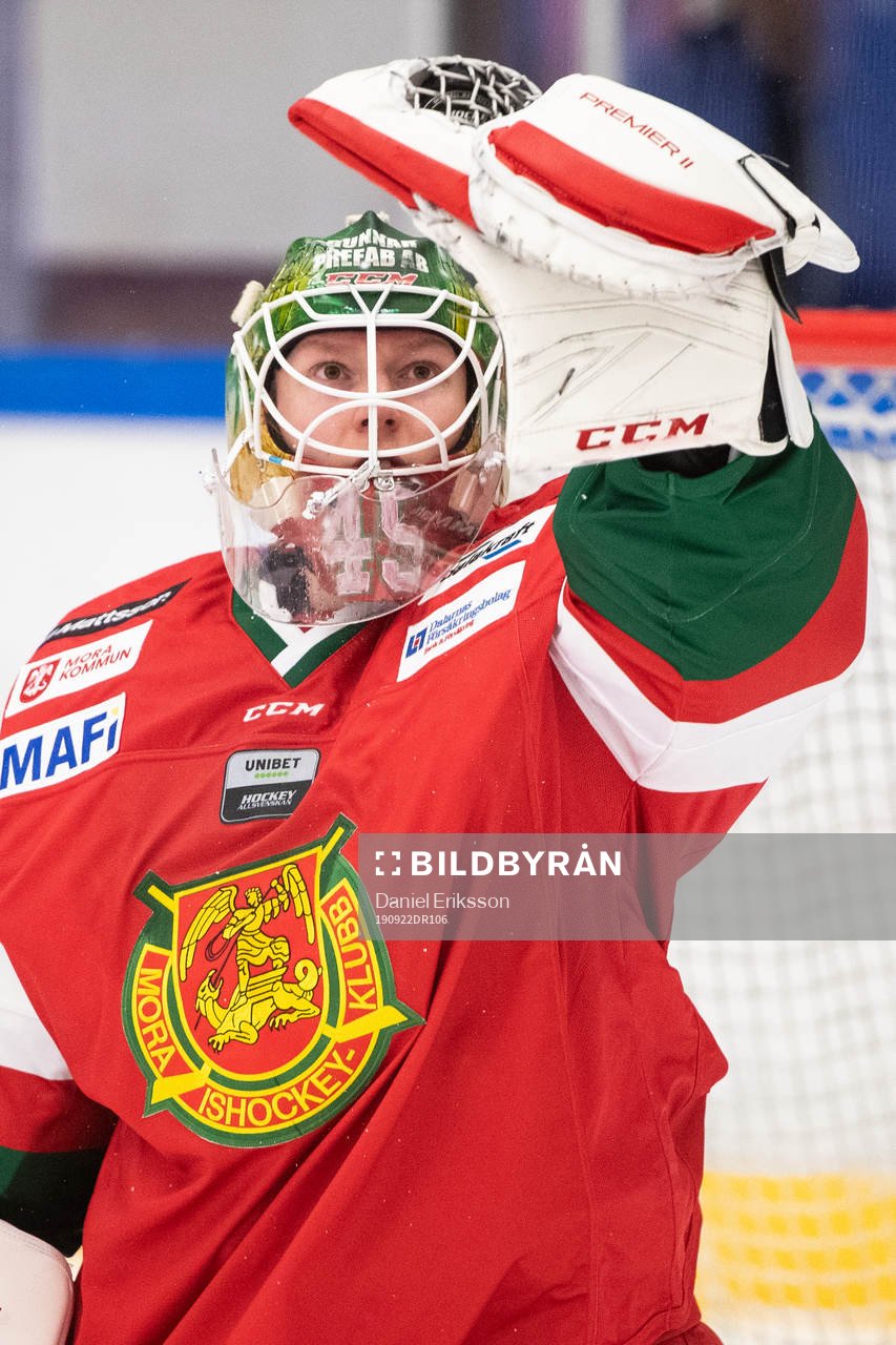 Moras målvakt Isak Wallin