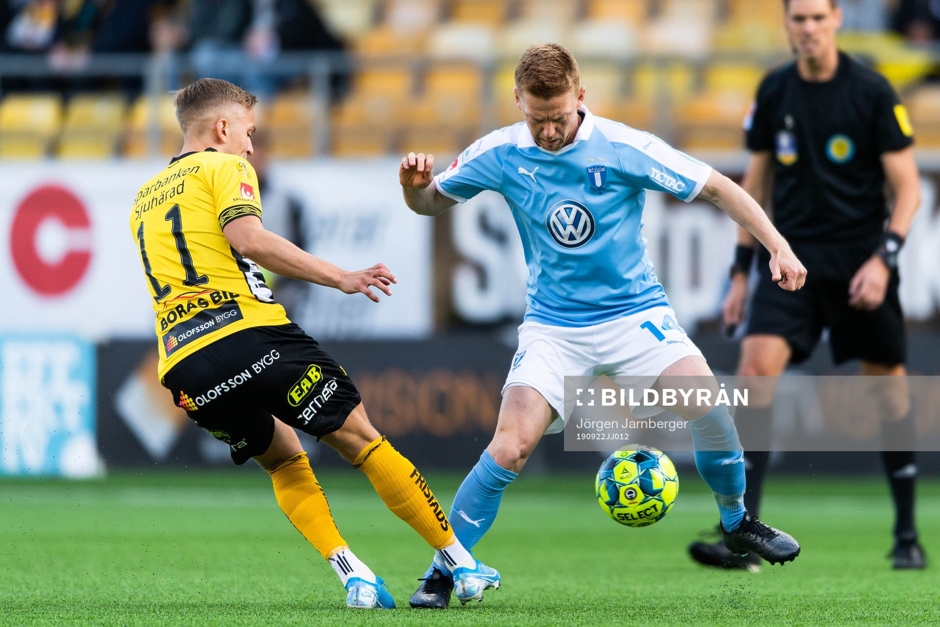 Malmö FFs Anders Christiansen och Elfsborgs Jesper Karlsson