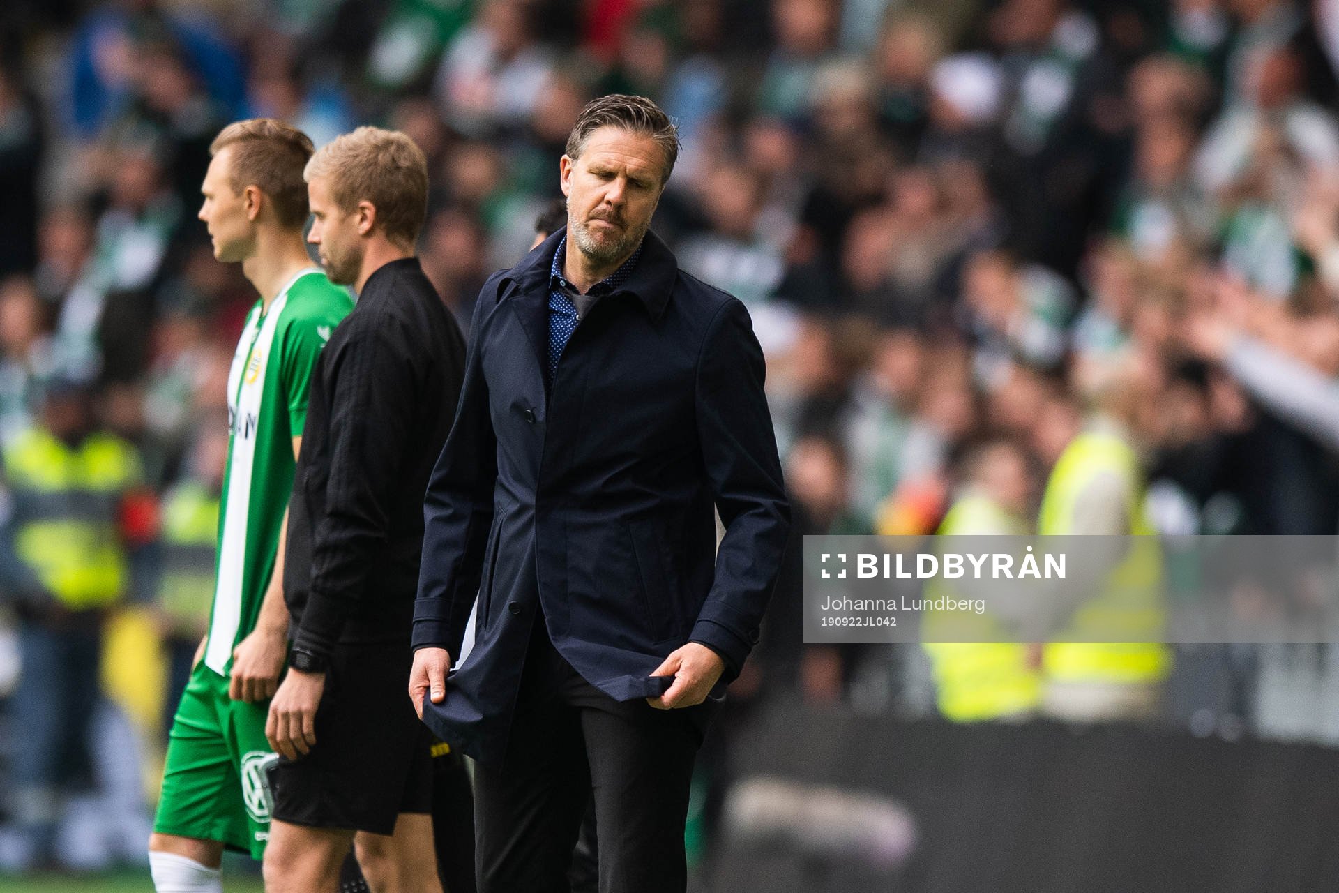 s tränare Rikard Norling deppar