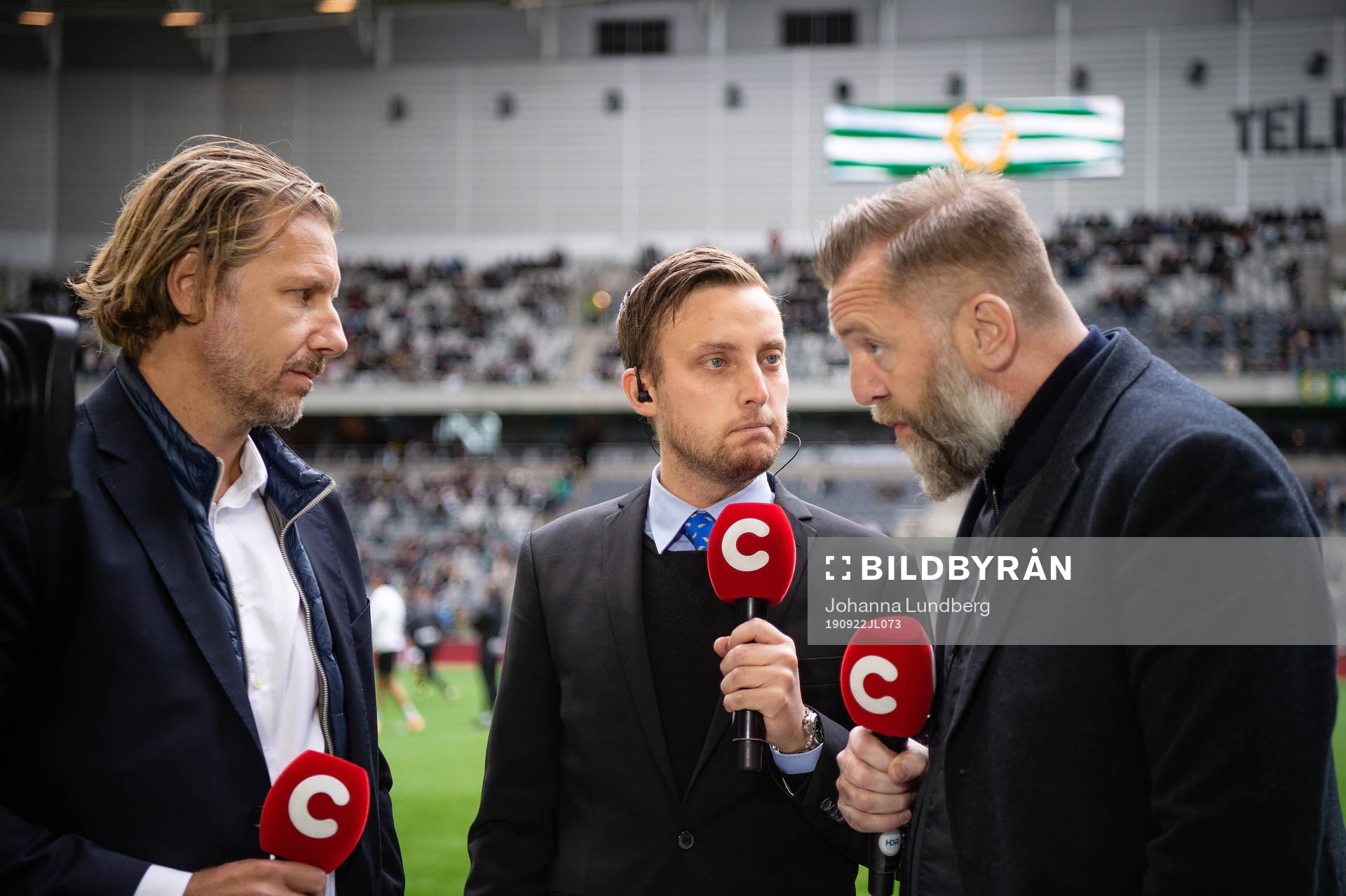 Cmores Axel Pileby intervjuar Hammarbys sportchef Jesper