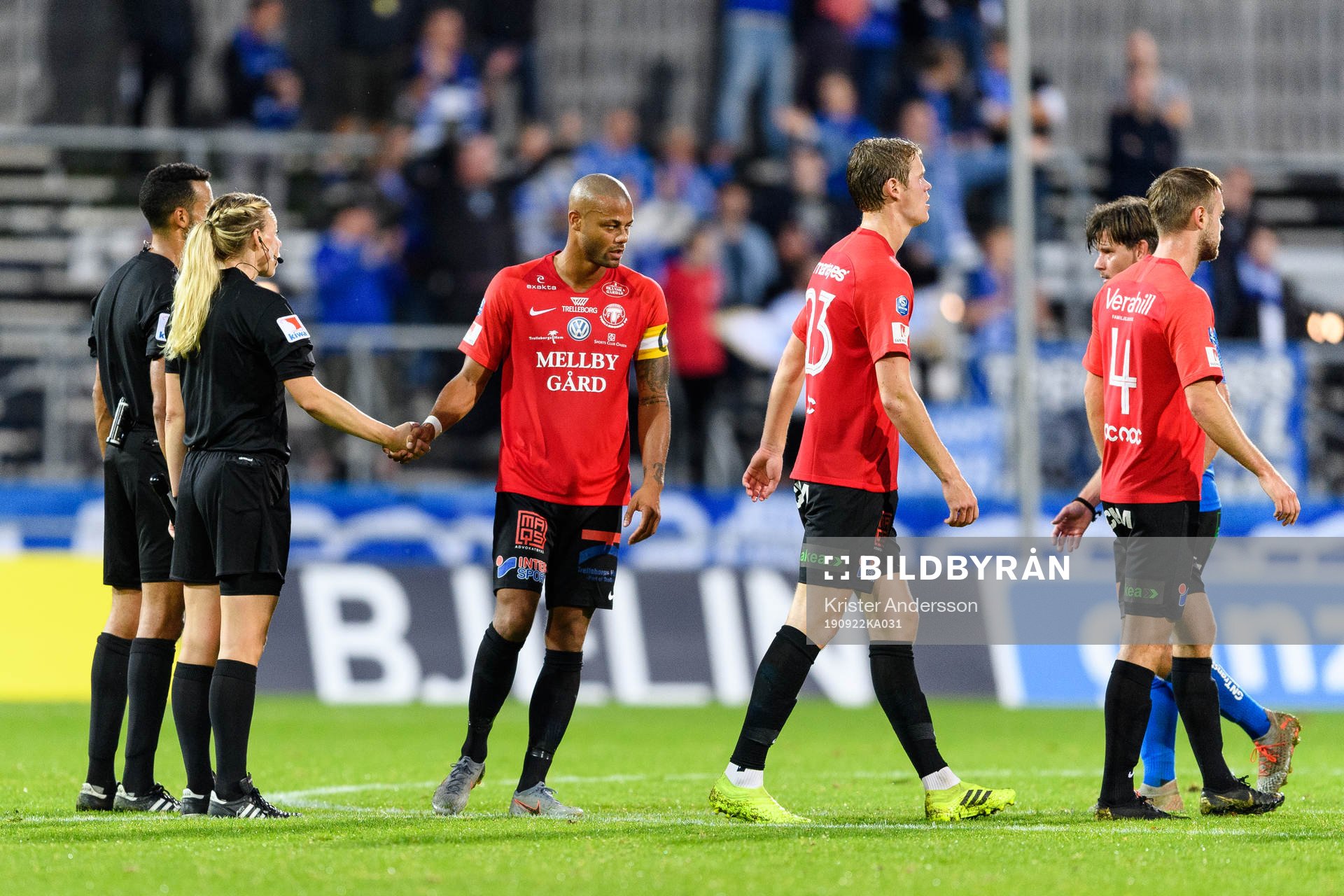 Trelleborgs Salif Camara Jönsson deppar