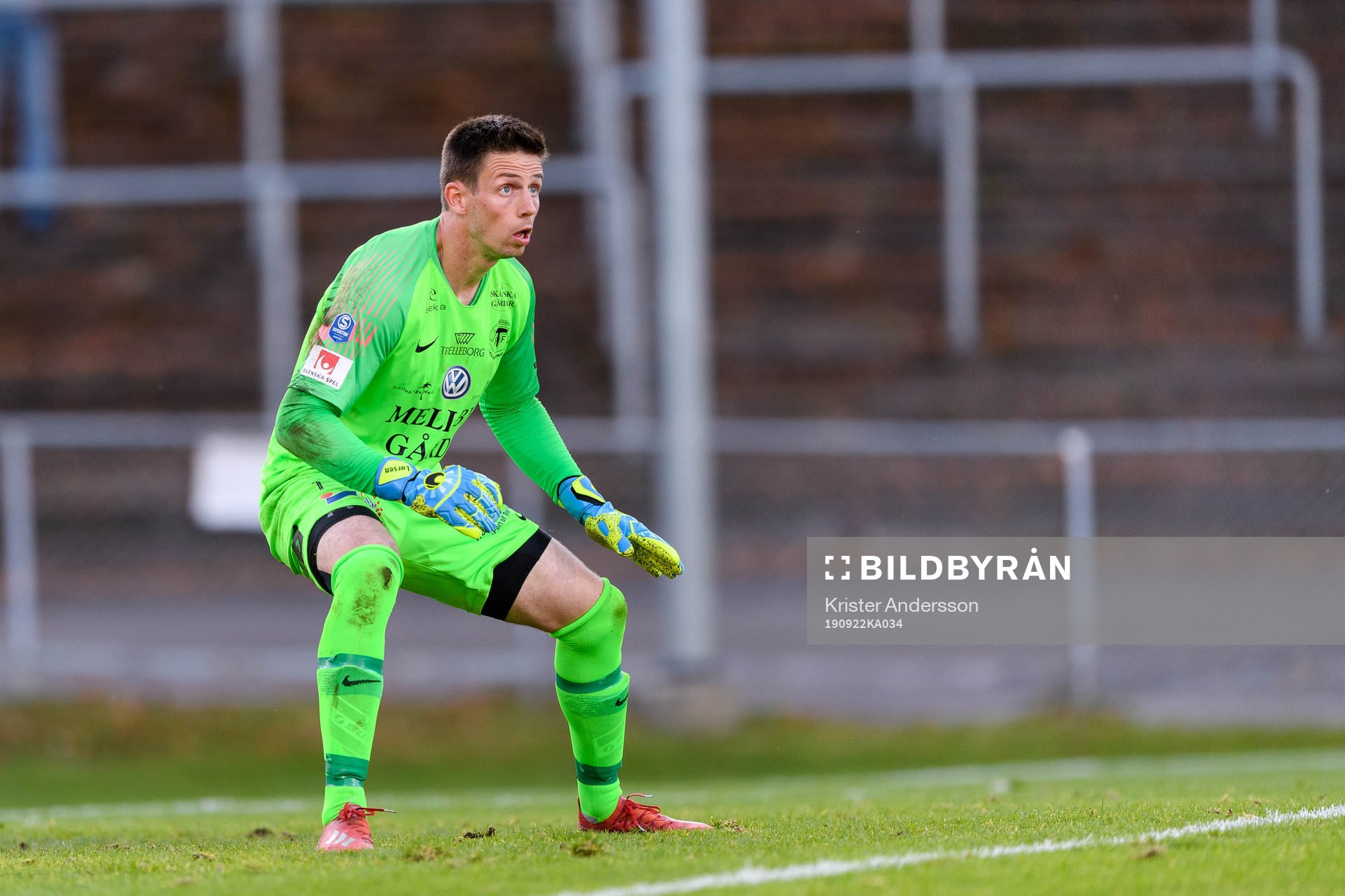Trelleborgs målvakt Andreas Beck Larsen