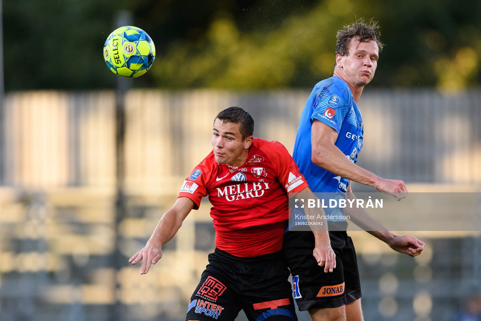 Trelleborgs Oscar Johansson och Halmstads Alexander